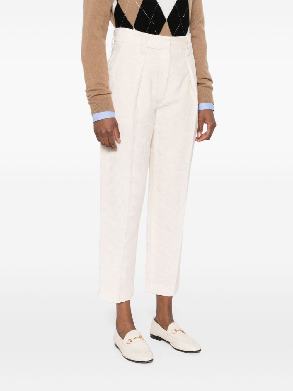 Brunello Cucinelli Brunello Cucinelli Trousers Ivory