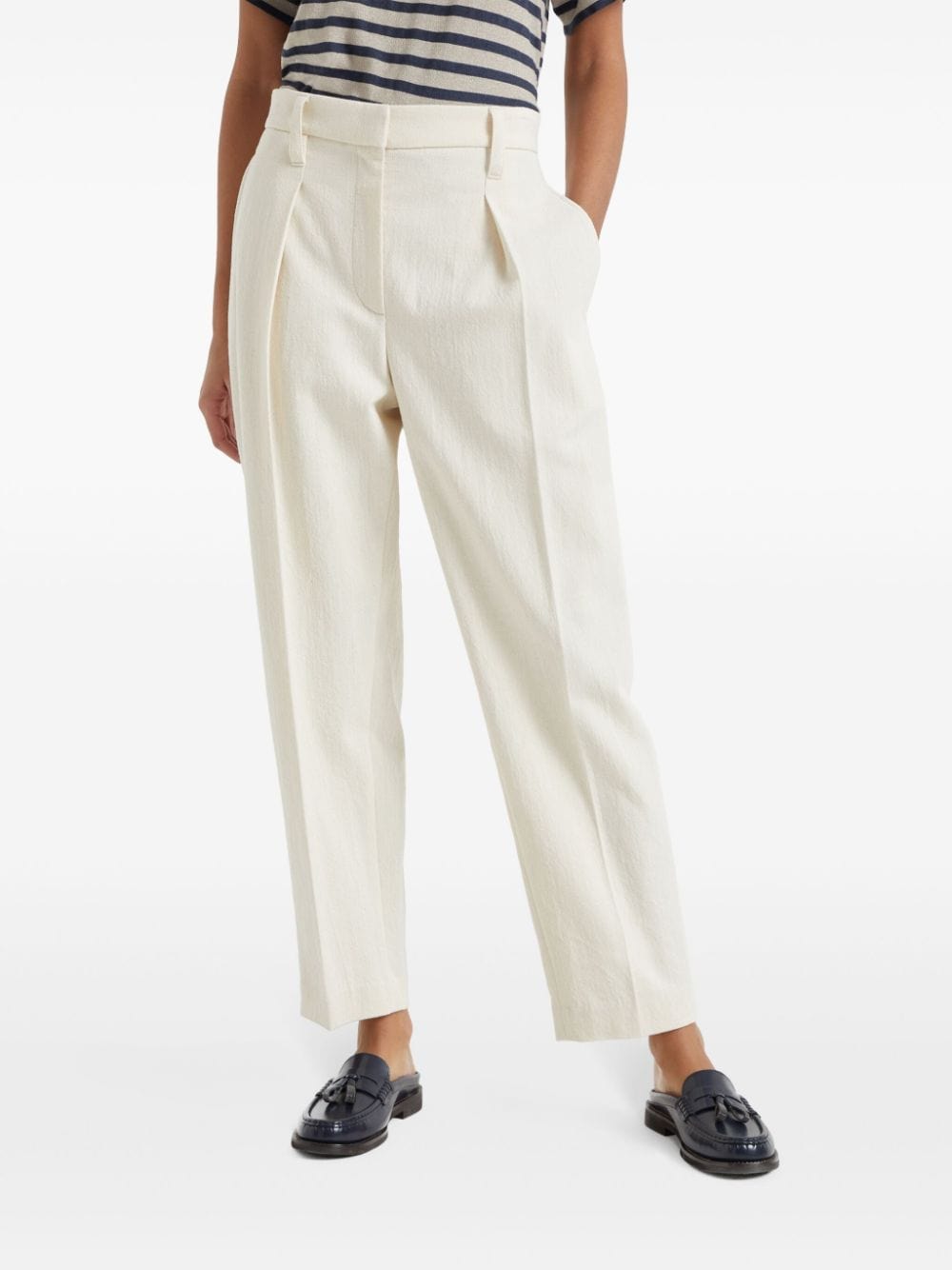 Brunello Cucinelli Brunello Cucinelli Trousers White