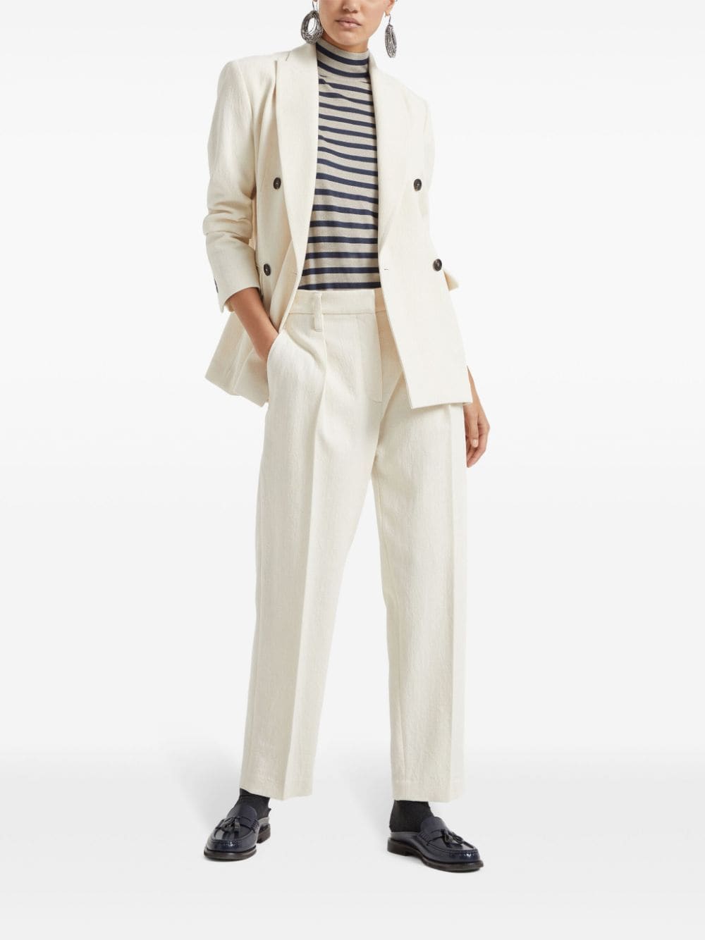 Brunello Cucinelli Brunello Cucinelli Trousers White