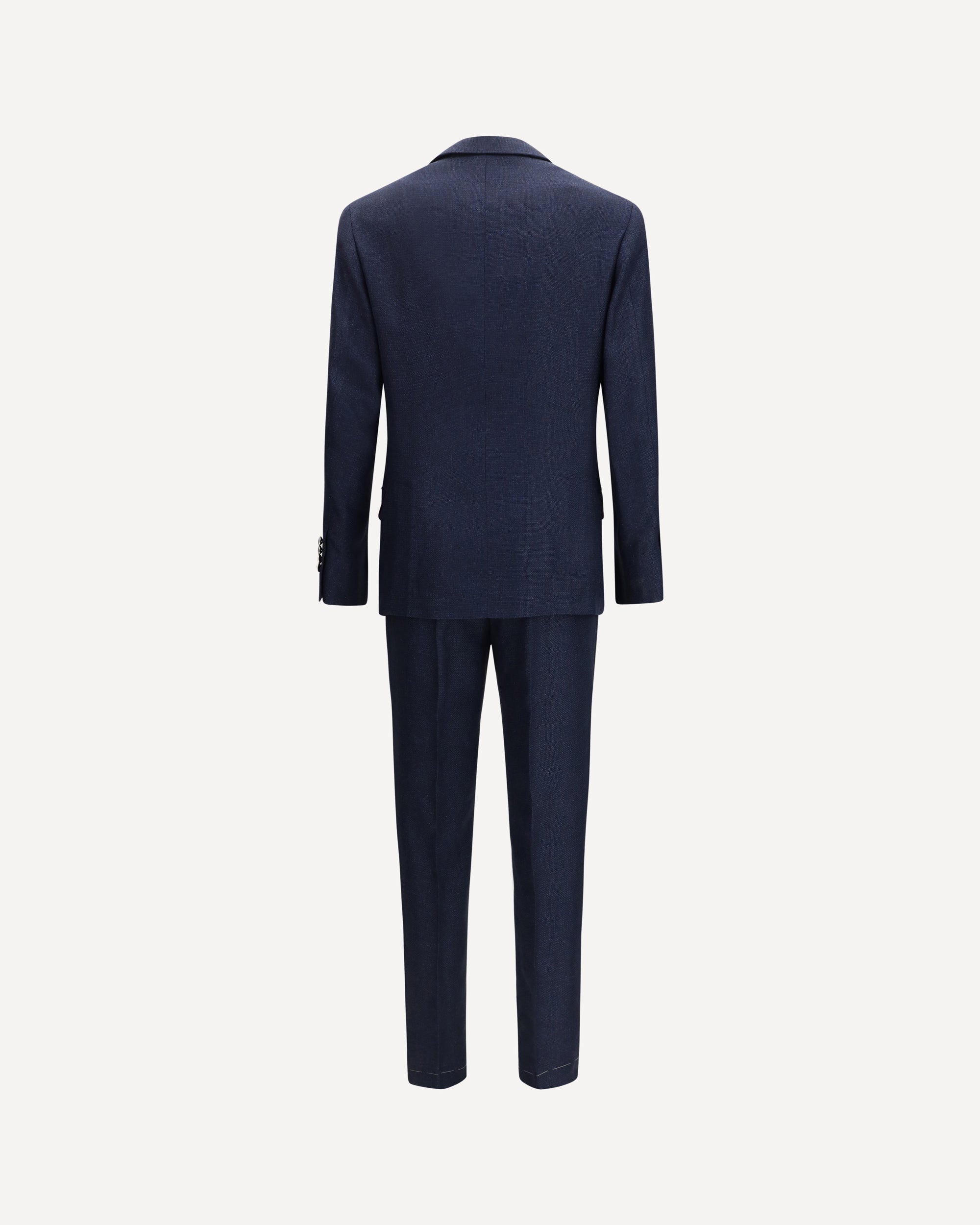Brunello Cucinelli بدلة من قطعتين بصف واحد مع ياقة عريضة - alternate view