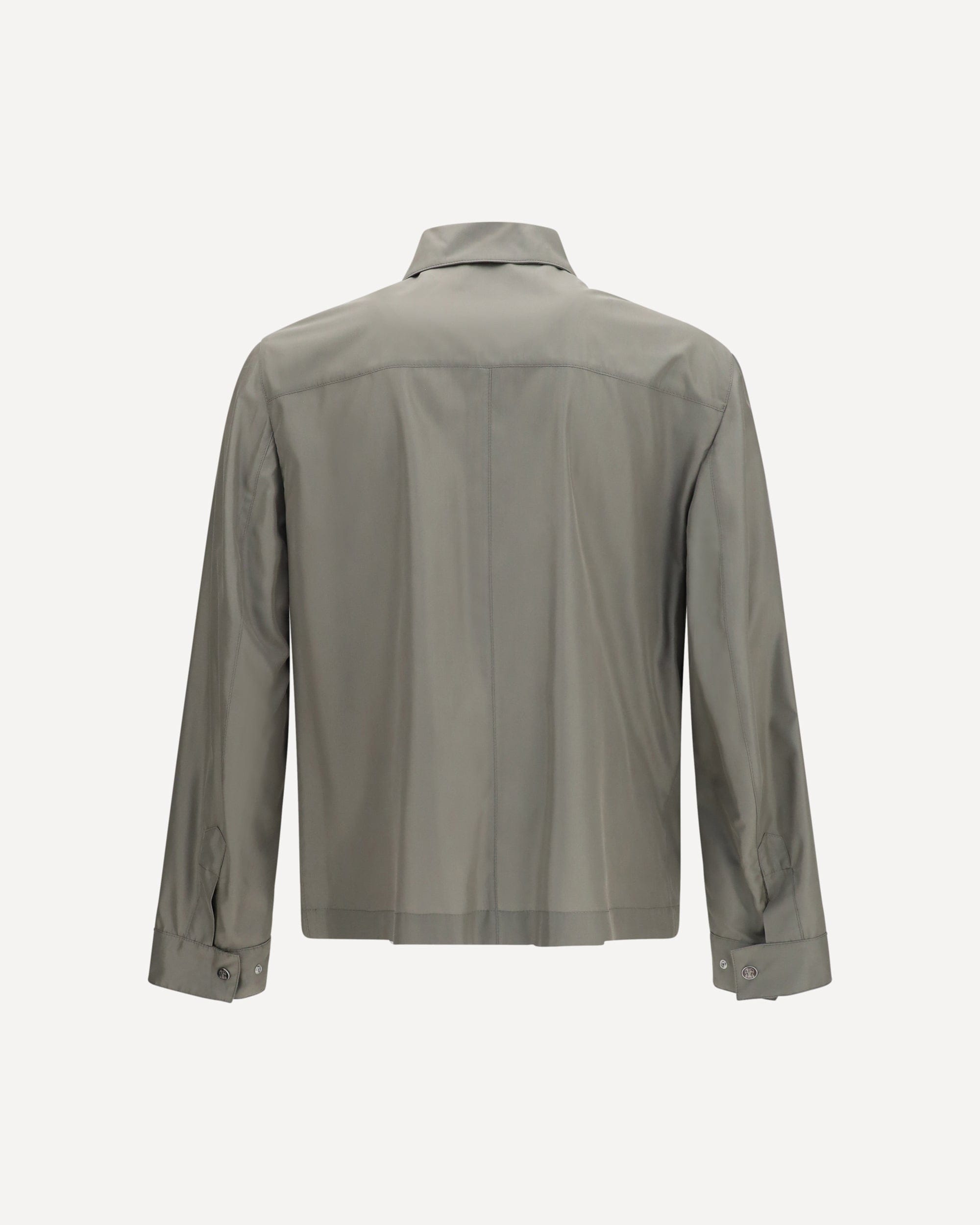 Brunello Cucinelli سترة حريرية غير مبطنة بأزرار كبس - alternate view