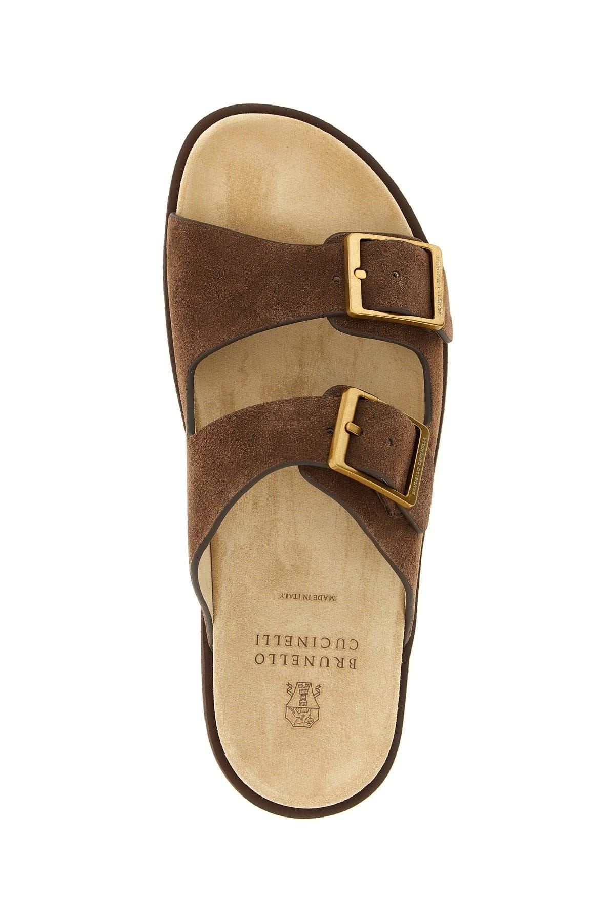 Brunello Cucinelli Brunello Cucinelli Urban Suede Slides