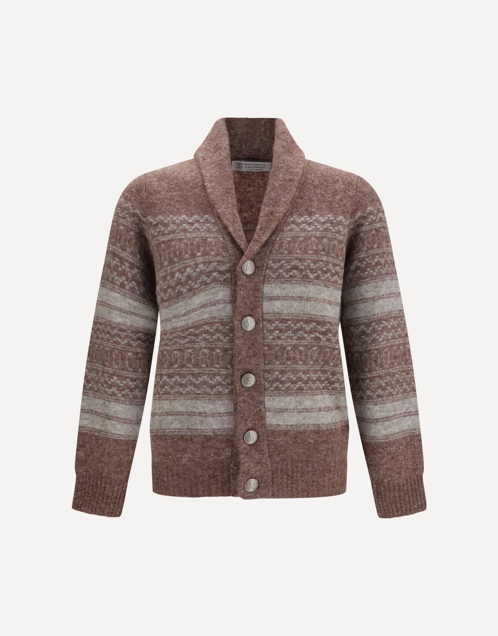 BRUNELLO CUCINELLI カーディガン Brunello Cucinelli V-Neck Button Cardigan | Sendegaro