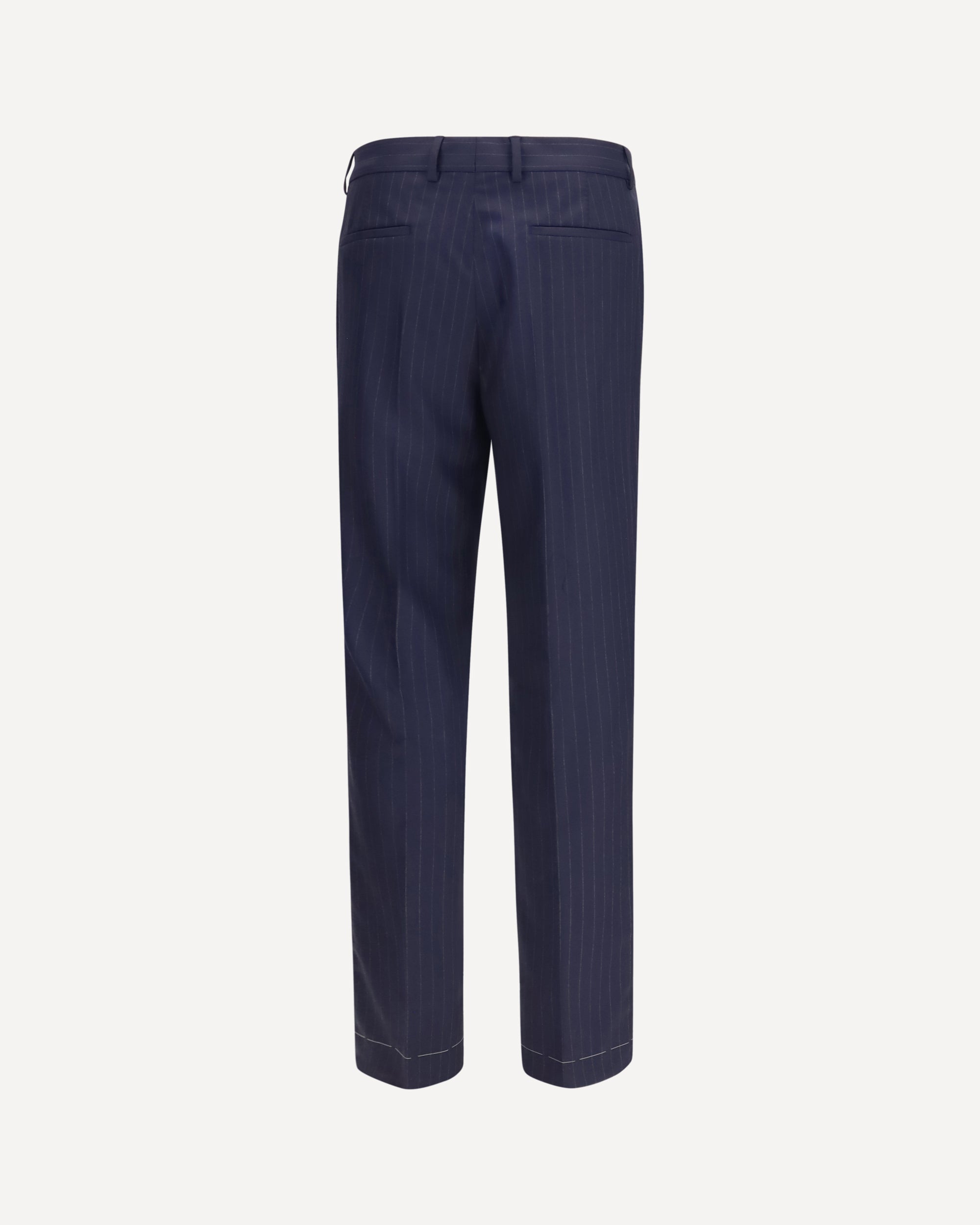 Brunello Cucinelli Virgin Wool Batavia Pinstriped Pants - alternate view
