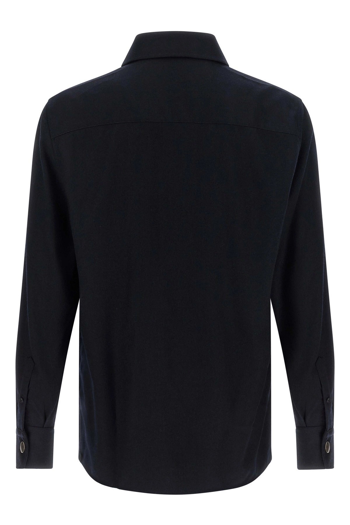 Brunello Cucinelli Virgin Wool Flannel Overshirt