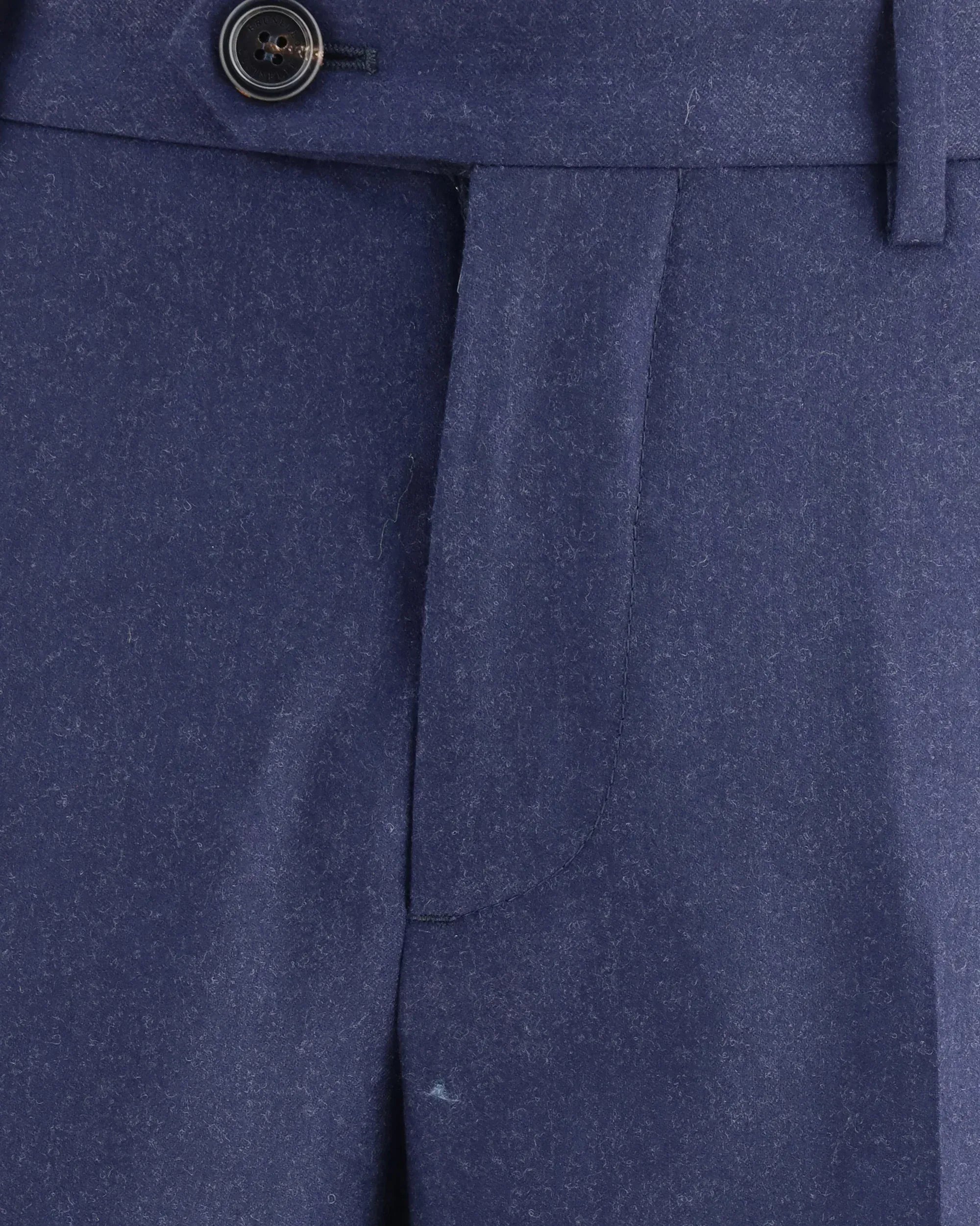 Brunello Cucinelli Virgin Wool Flannel Trousers