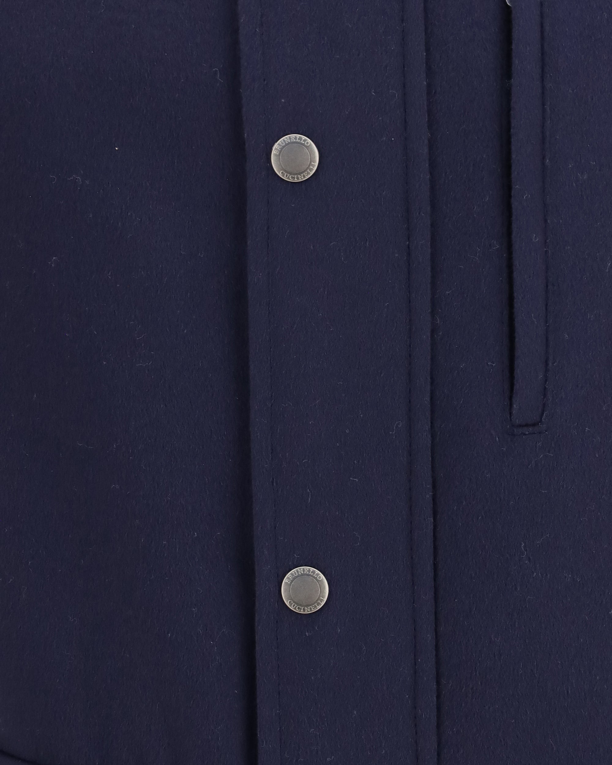 Brunello Cucinelli Virgin Wool Jacket With Nappa Inserts | Sendegaro