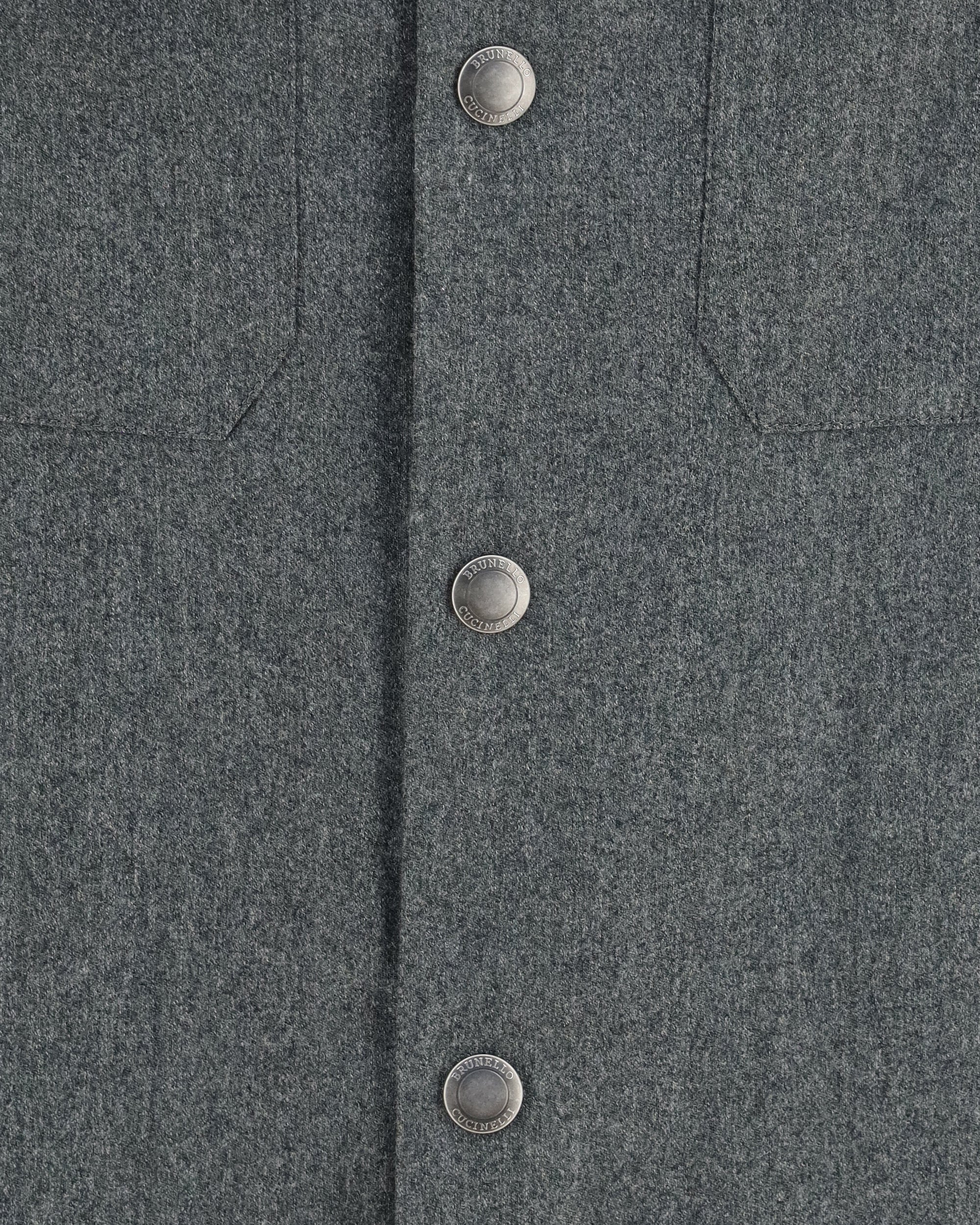 Brunello Cucinelli Virgin Wool Shirt