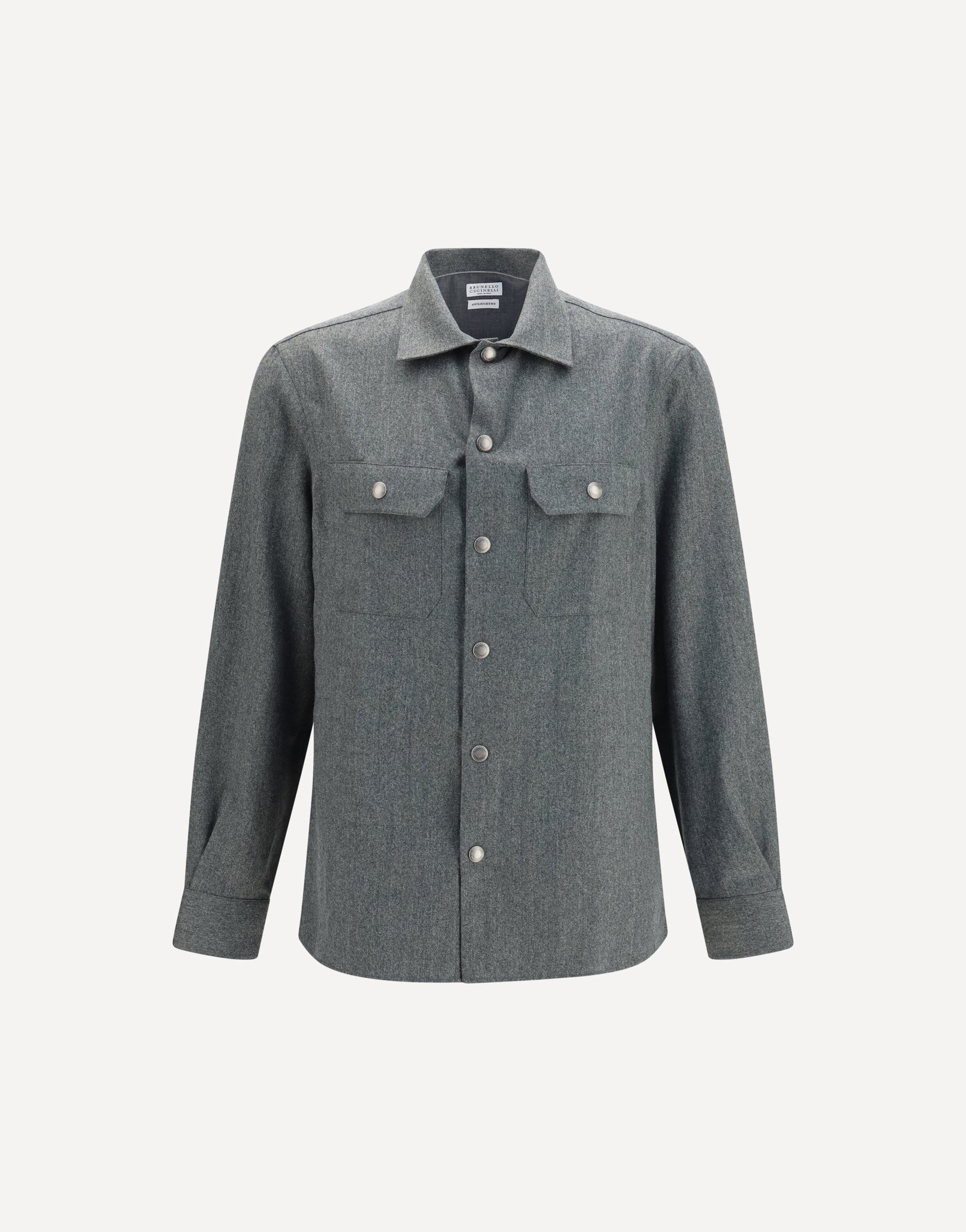 Brunello Cucinelli Virgin Wool Shirt