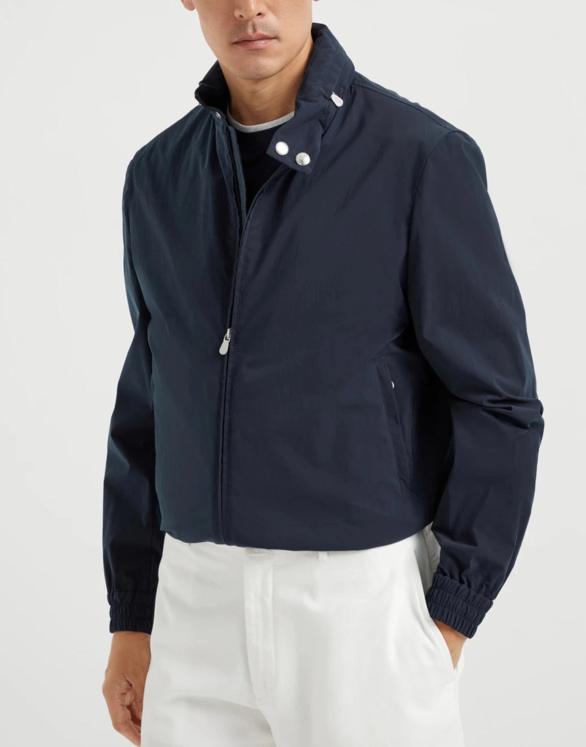 【★エレガント★】Brunello Cucinelli ☆ ボンバージャケット Brunello Cucinelli Water-Resistant Bomber Jacket | Sendegaro