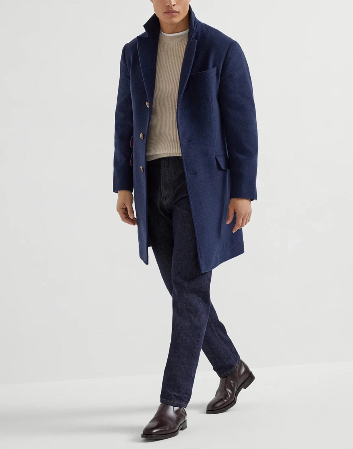 Brunello Cucinelli Water-Resistant Cashmere Coat