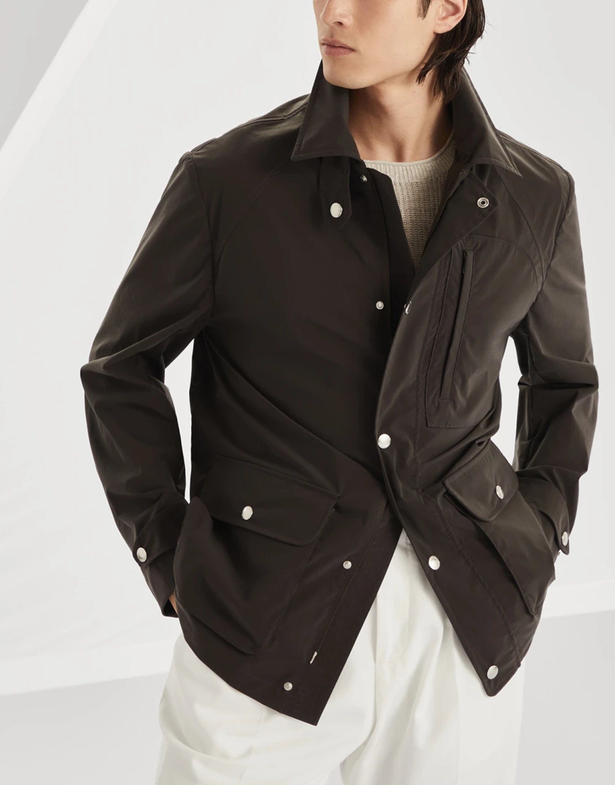 Brunello Cucinelli Water-Resistant Field Jacket