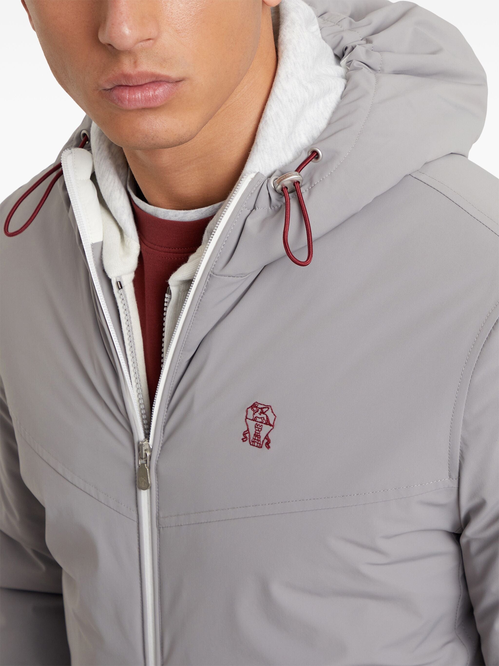 Brunello Cucinelli Water-Resistant Hooded Jacket