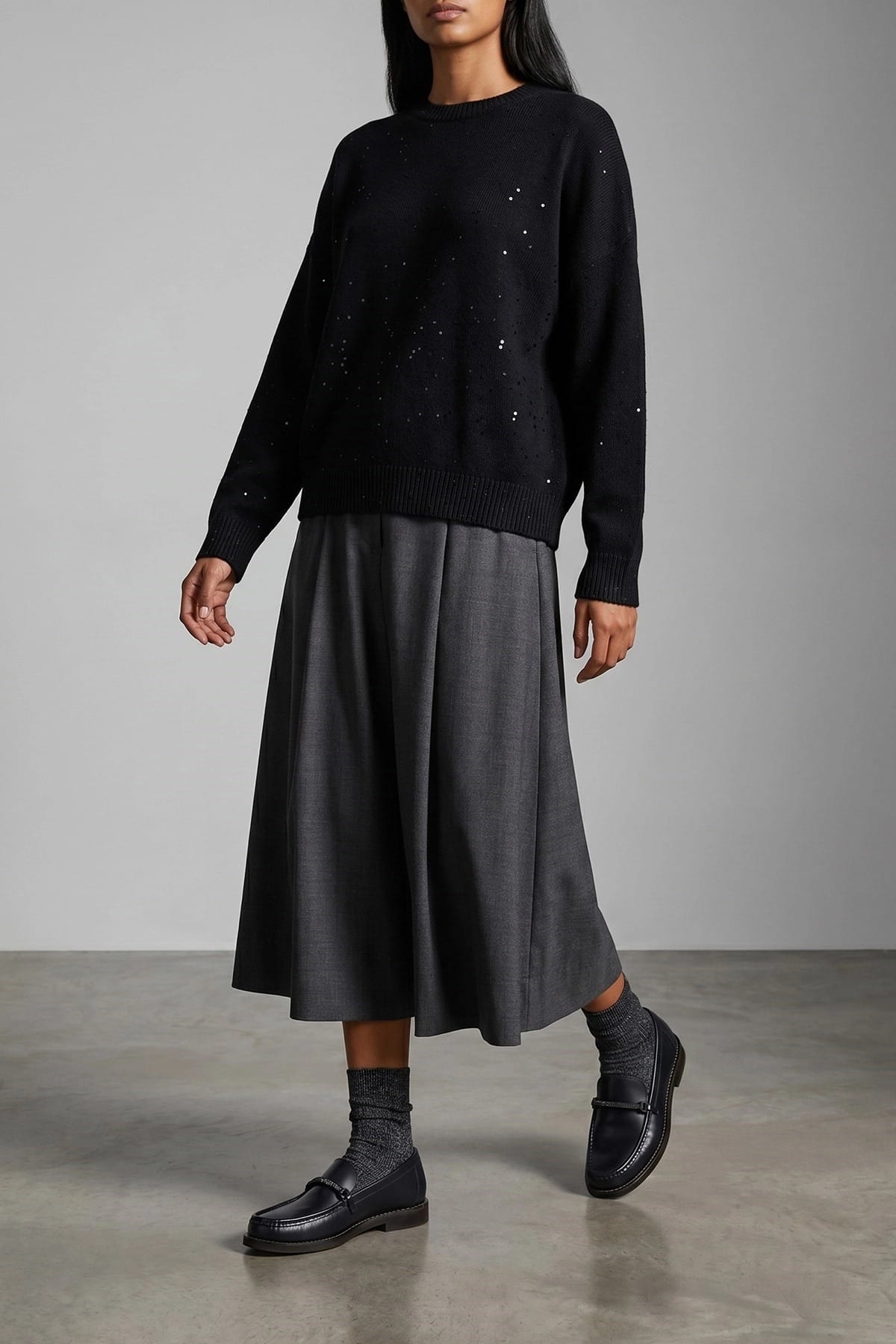 Brunello Cucinelli Wheel Midi Skirt | Sendegaro HK