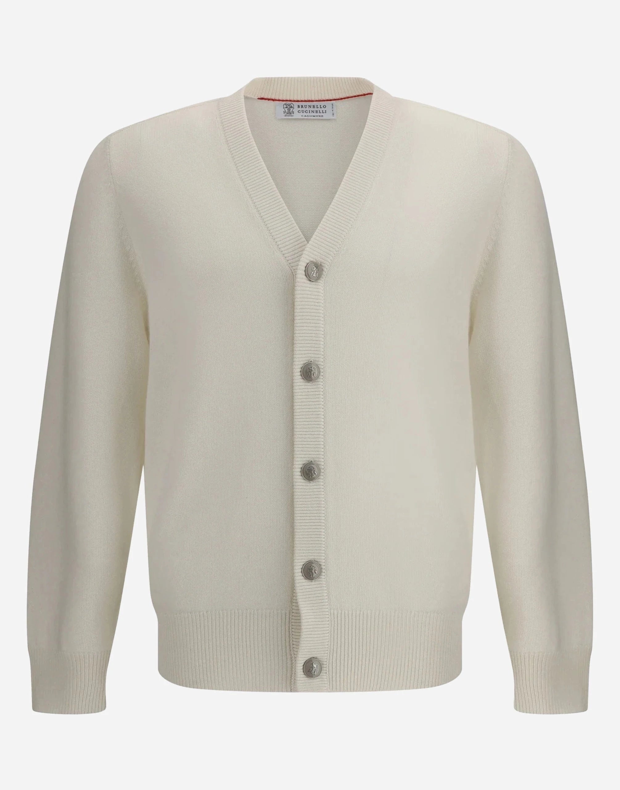 BRUNELLO CUCINELLI ホワイトカーディガン 綿・麻オールシーズン BRUNELLO CUCINELLI ホワイトカーディガン 綿・麻オールシーズン