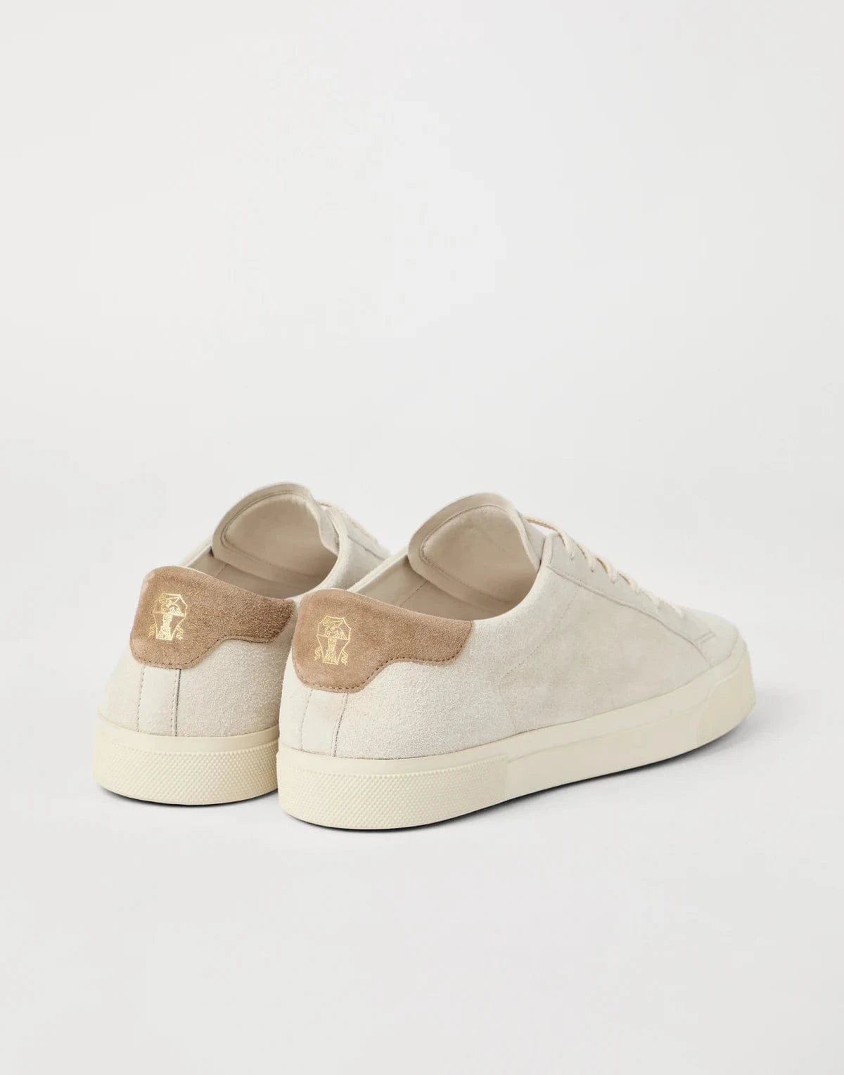 Brunello Cucinelli White Suede sneakers
