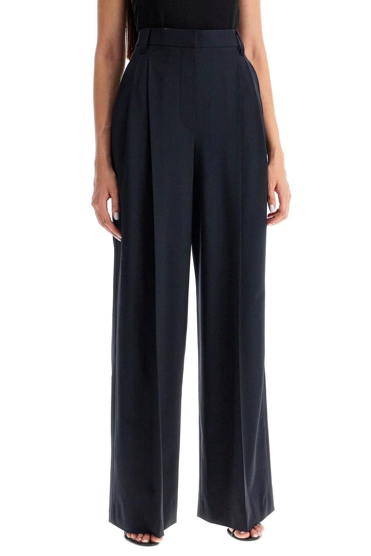 Brunello Cucinelli Wide-Leg Pleated Pants