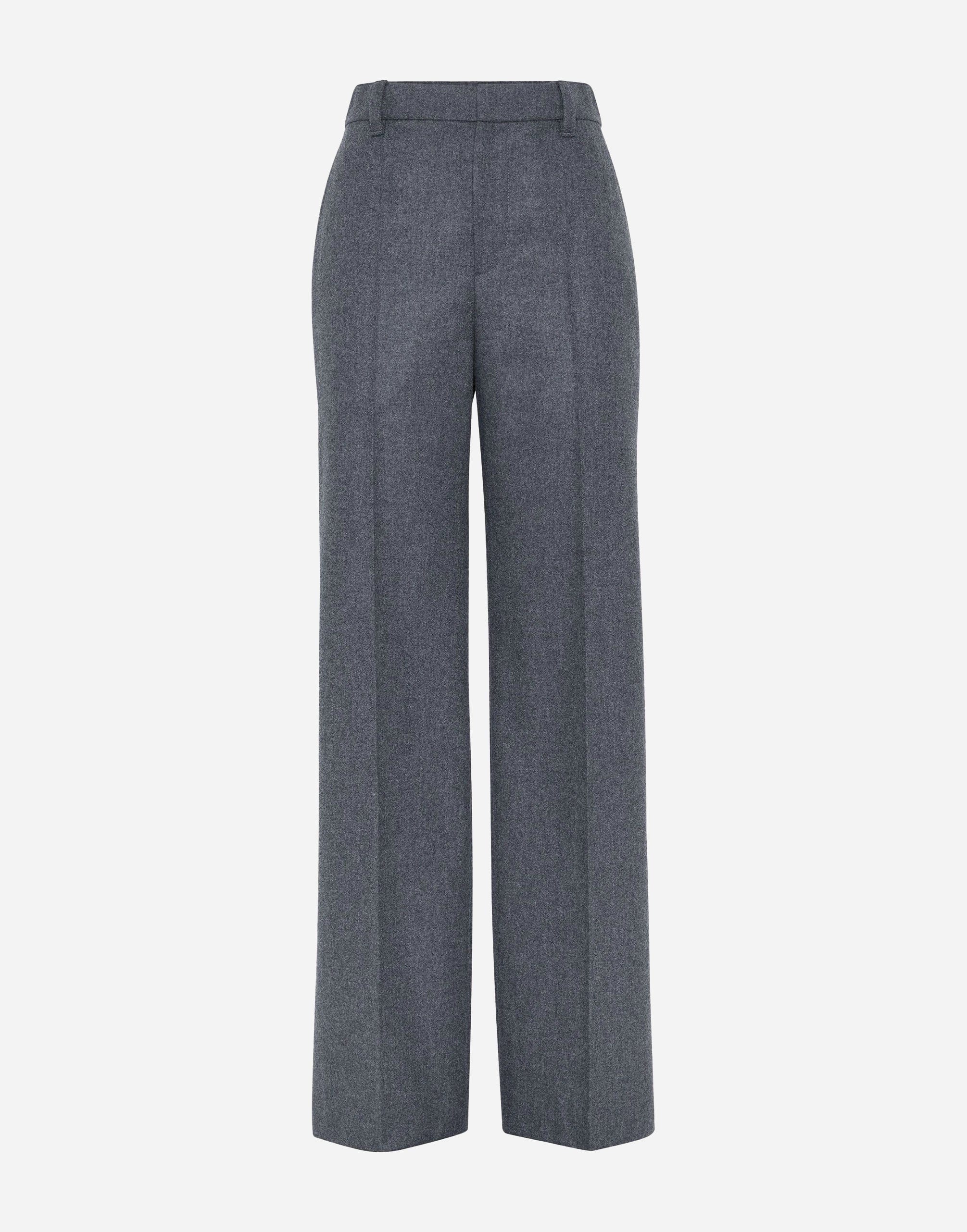 Brunello Cucinelli Wide-Leg Tailored Pants