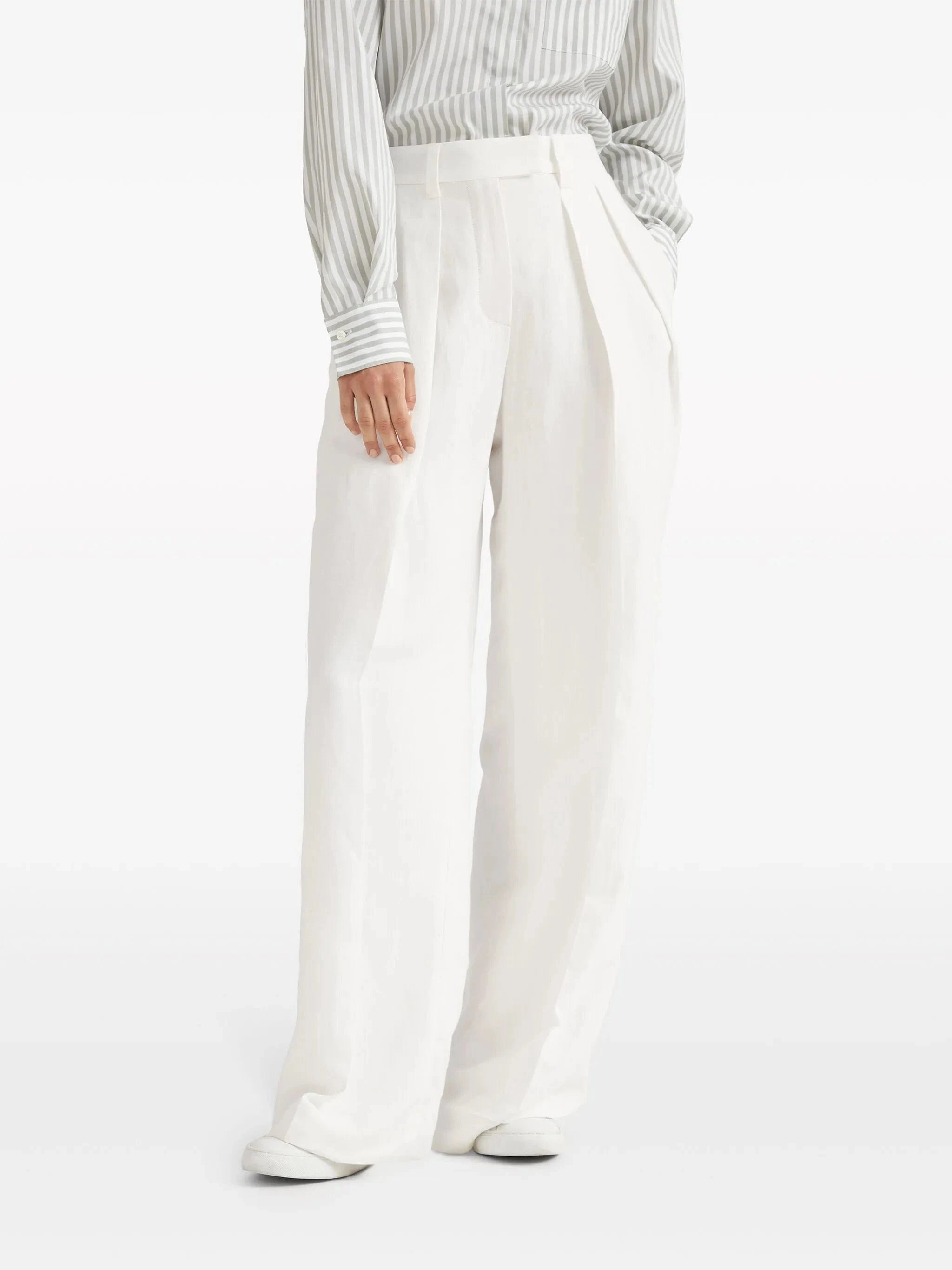 Brunello Cucinelli Wide-Leg Trousers | Sendegaro EG