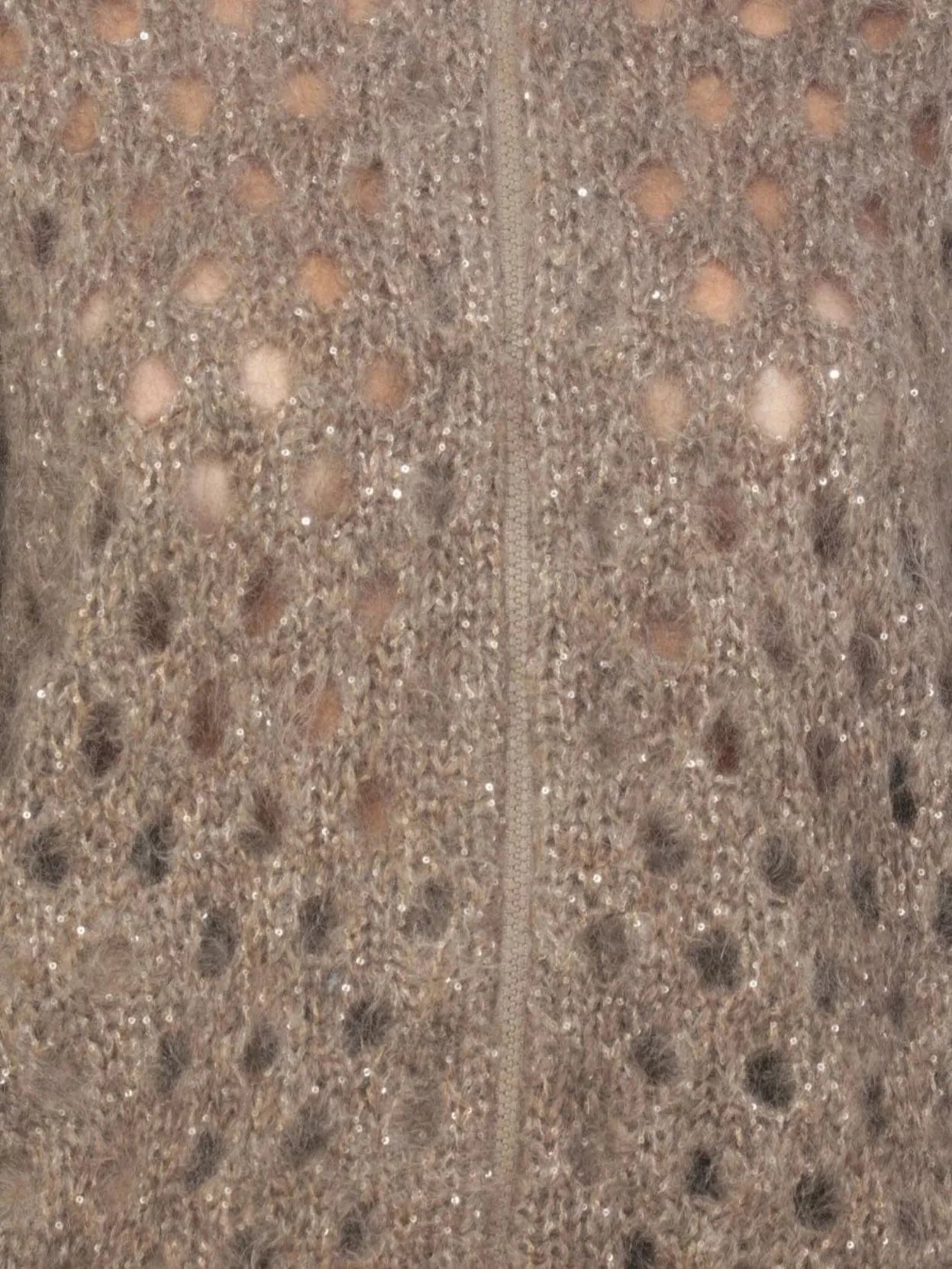 Brunello Cucinelli Wispy Dazzling Net Hoodie