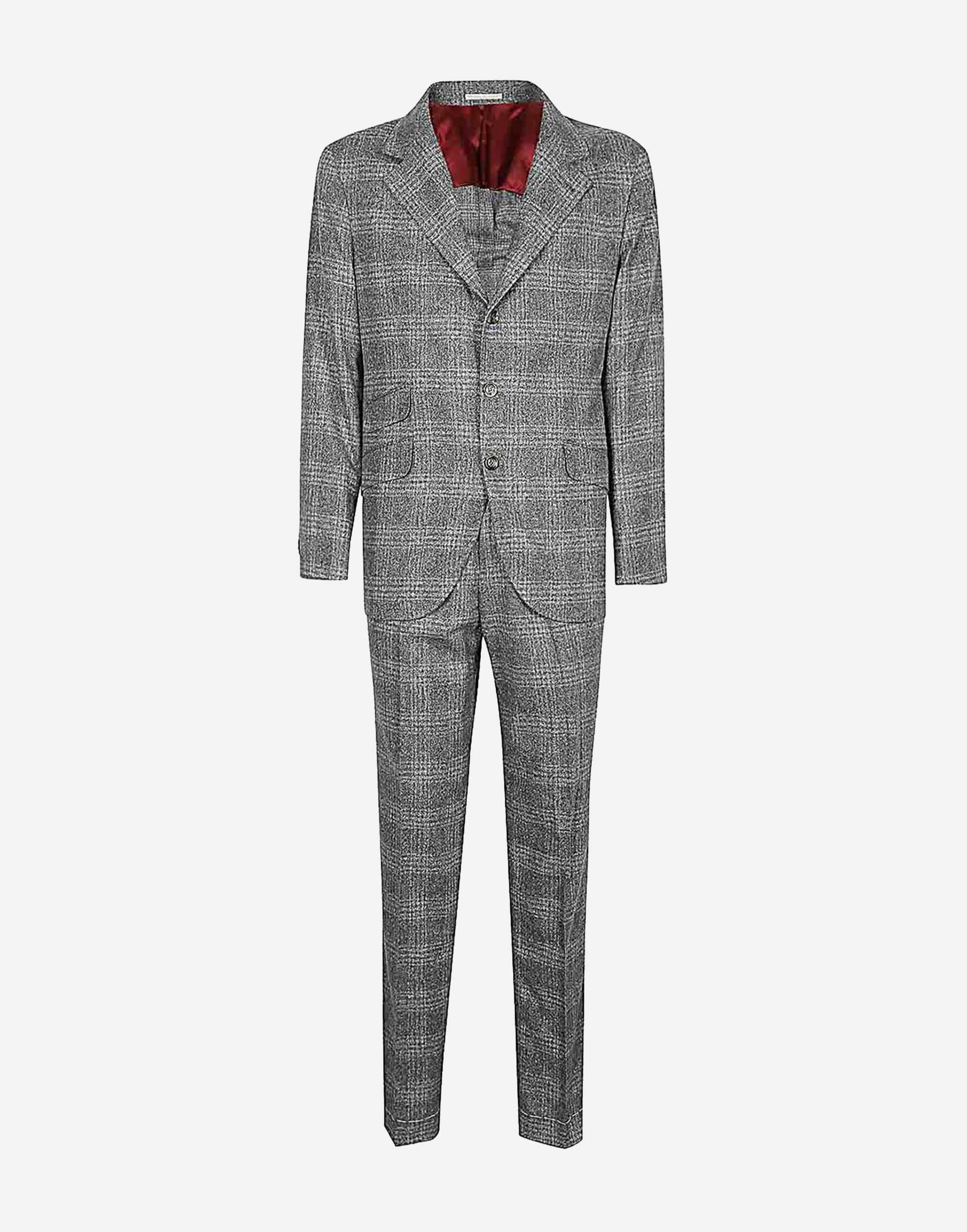 Brunello Cucinelli Wool And Silk Blend Single-Breasted Suit