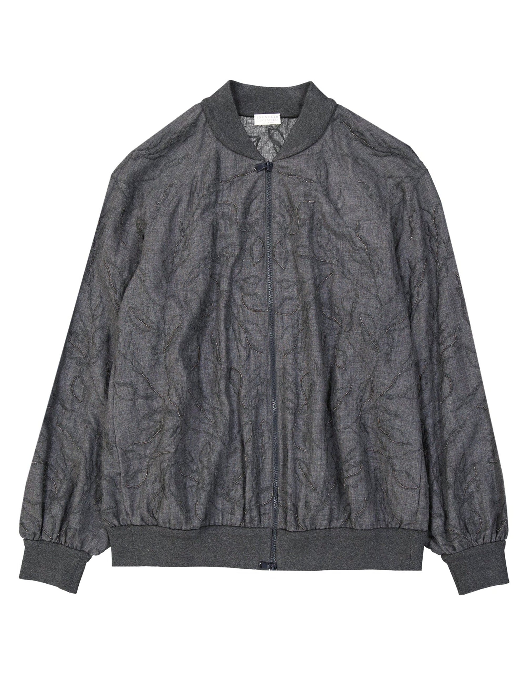 Brunello Cucinelli Wool Bomber Jacket