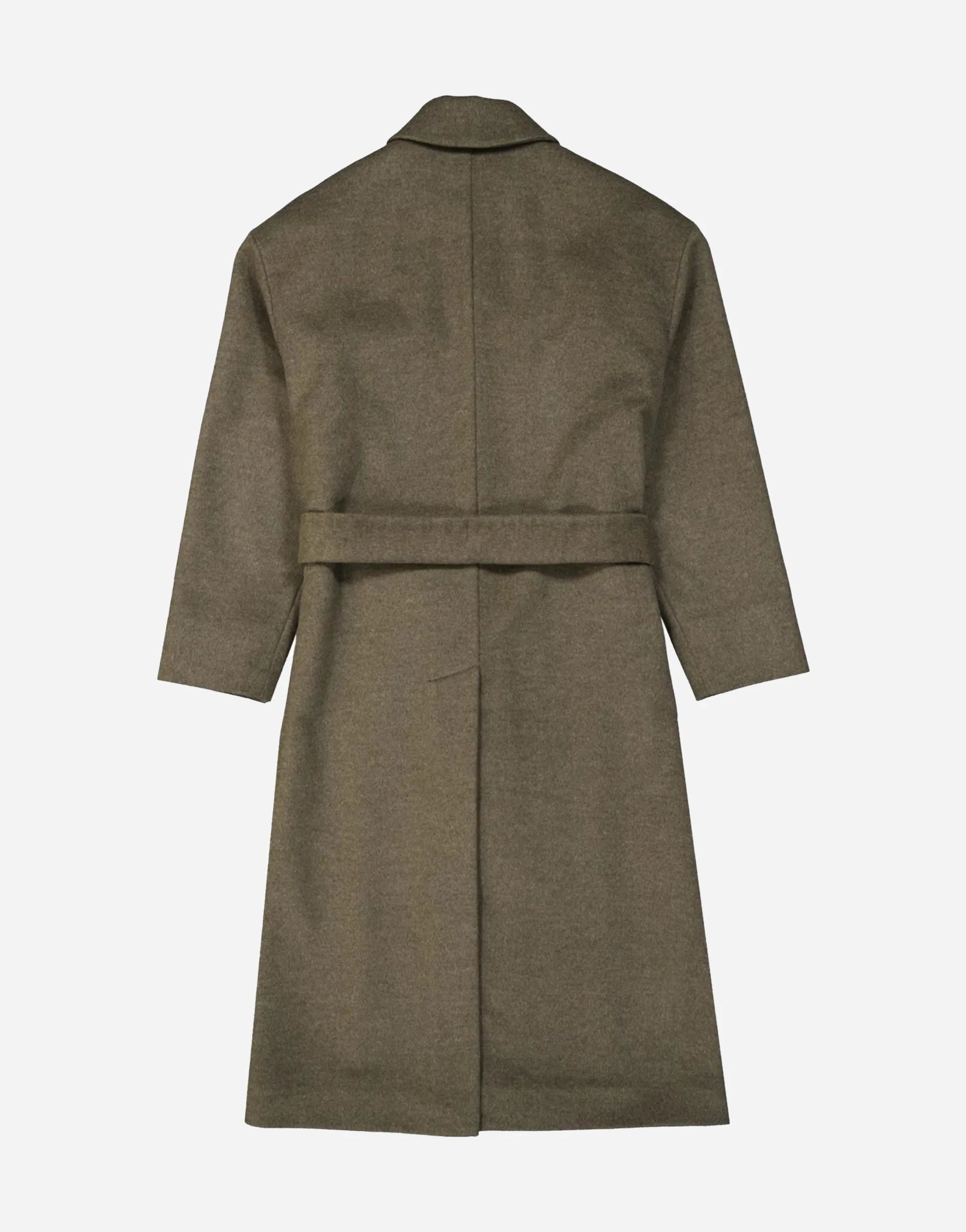 Brunello Cucinelli Wool-Cashmere Blend Belted Coat