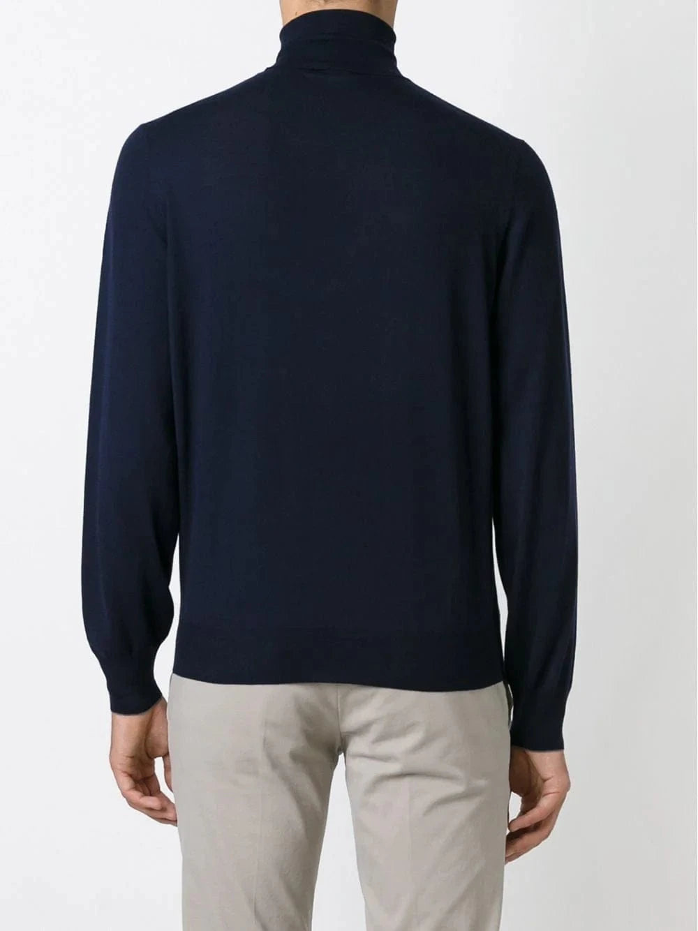 Brunello Cucinelli Wool-Cashmere Blend Turtleneck Sweater