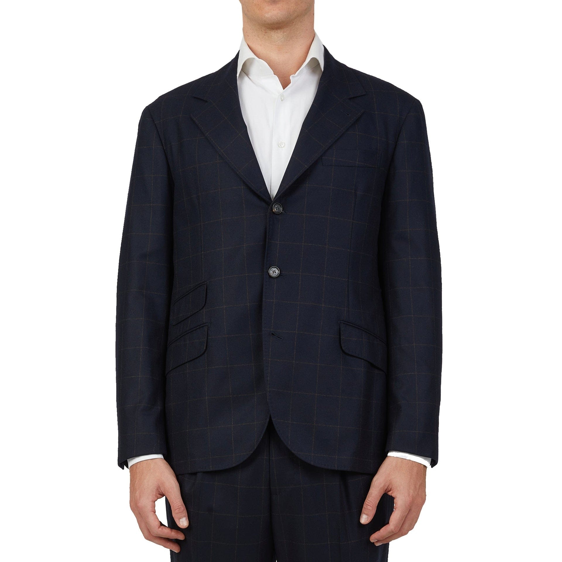 Wool Cashmere Suit With Zip - alternate view