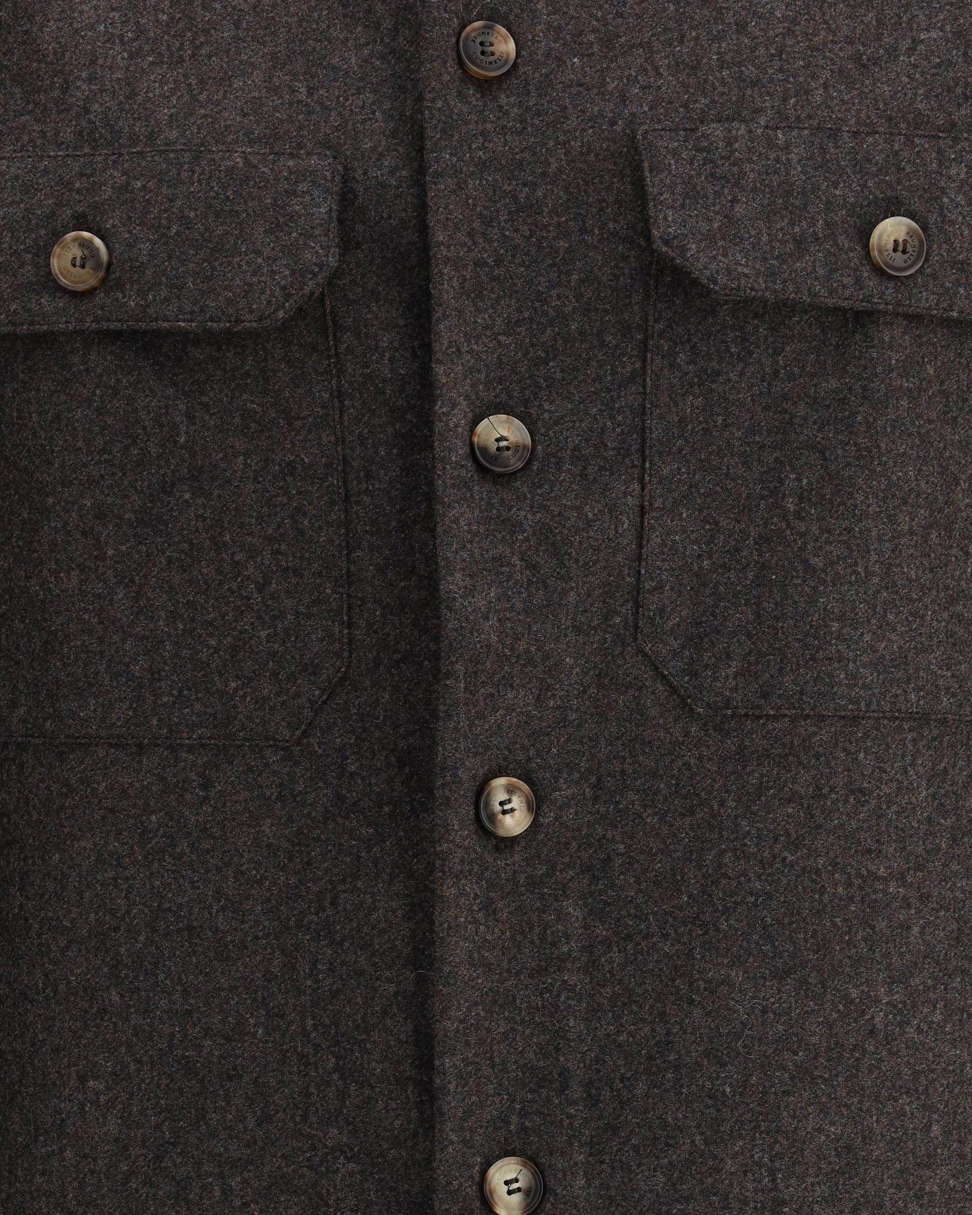 Brunello Cucinelli Wool Flannel Overshirt | Sendegaro HK Brunello Cucinelli Wool Flannel Overshirt | Sendegaro HK