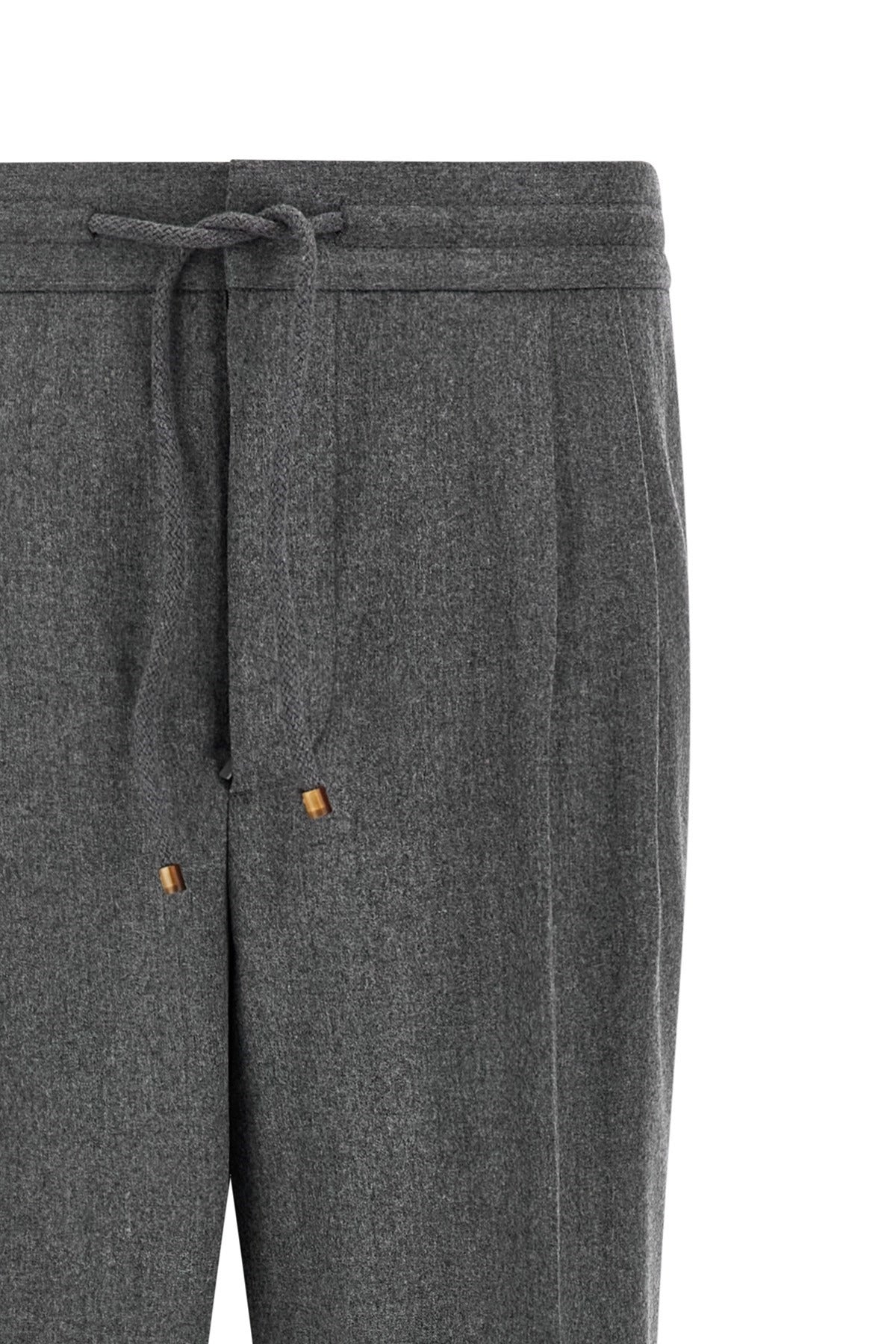Brunello Cucinelli Wool Flannel Pants