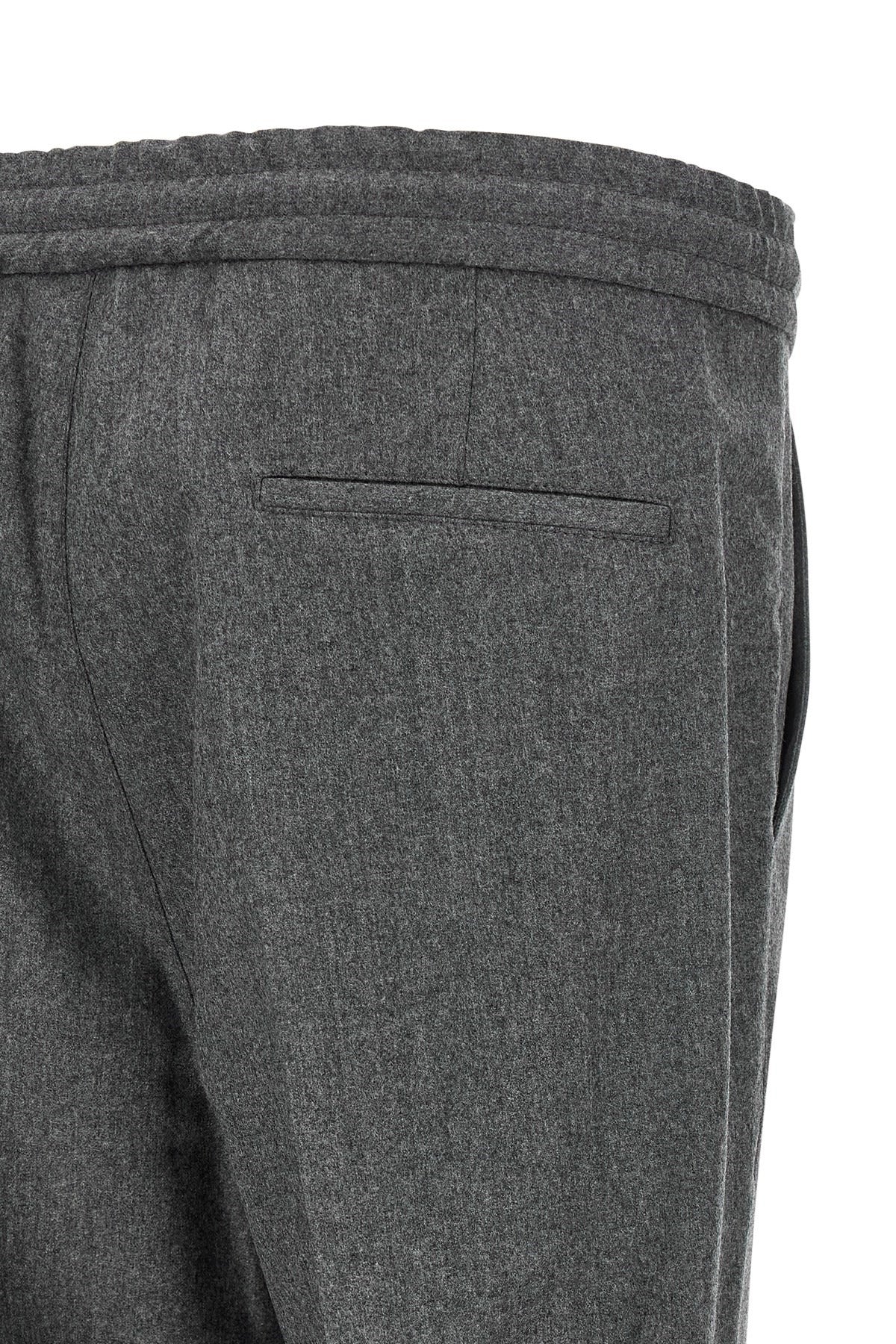 Brunello Cucinelli Wool Flannel Pants
