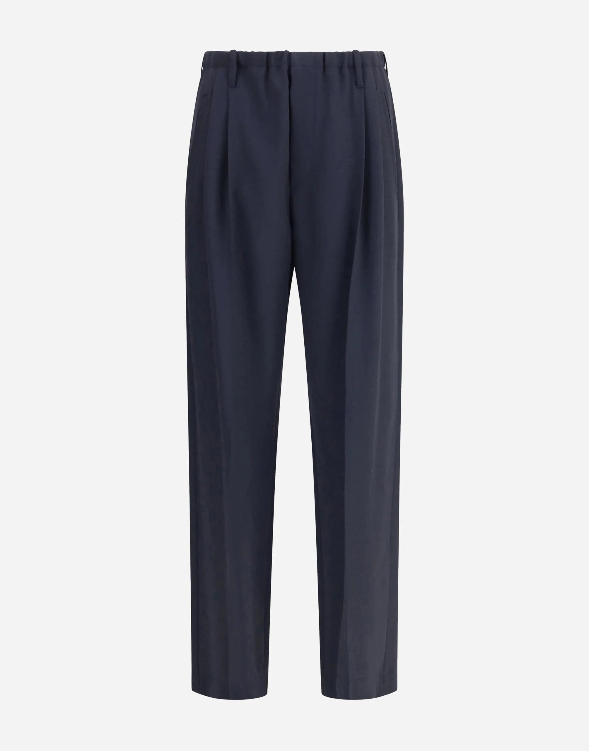 Brunello Cucinelli Wool Fluid Crêpe Twill Sartorial Trousers