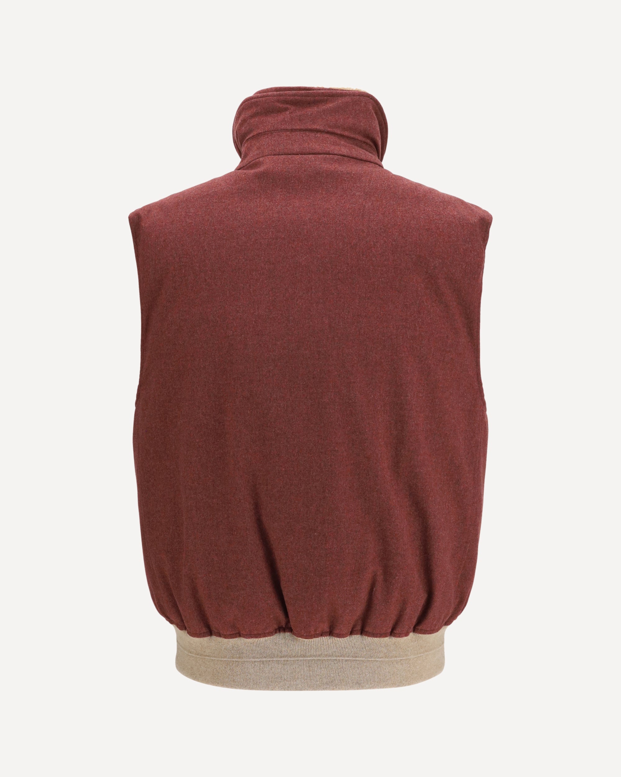 Brunello Cucinelli Wool Padded Vest - alternate view