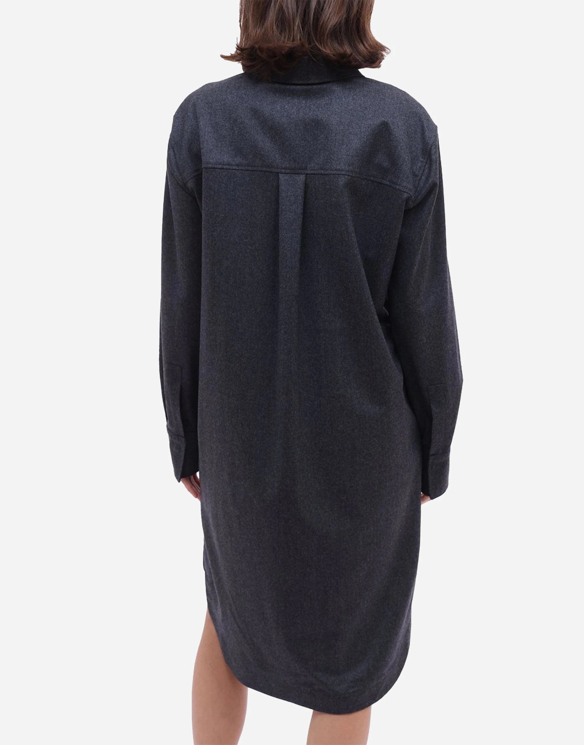 Brunello Cucinelli Wool Shirt Dress