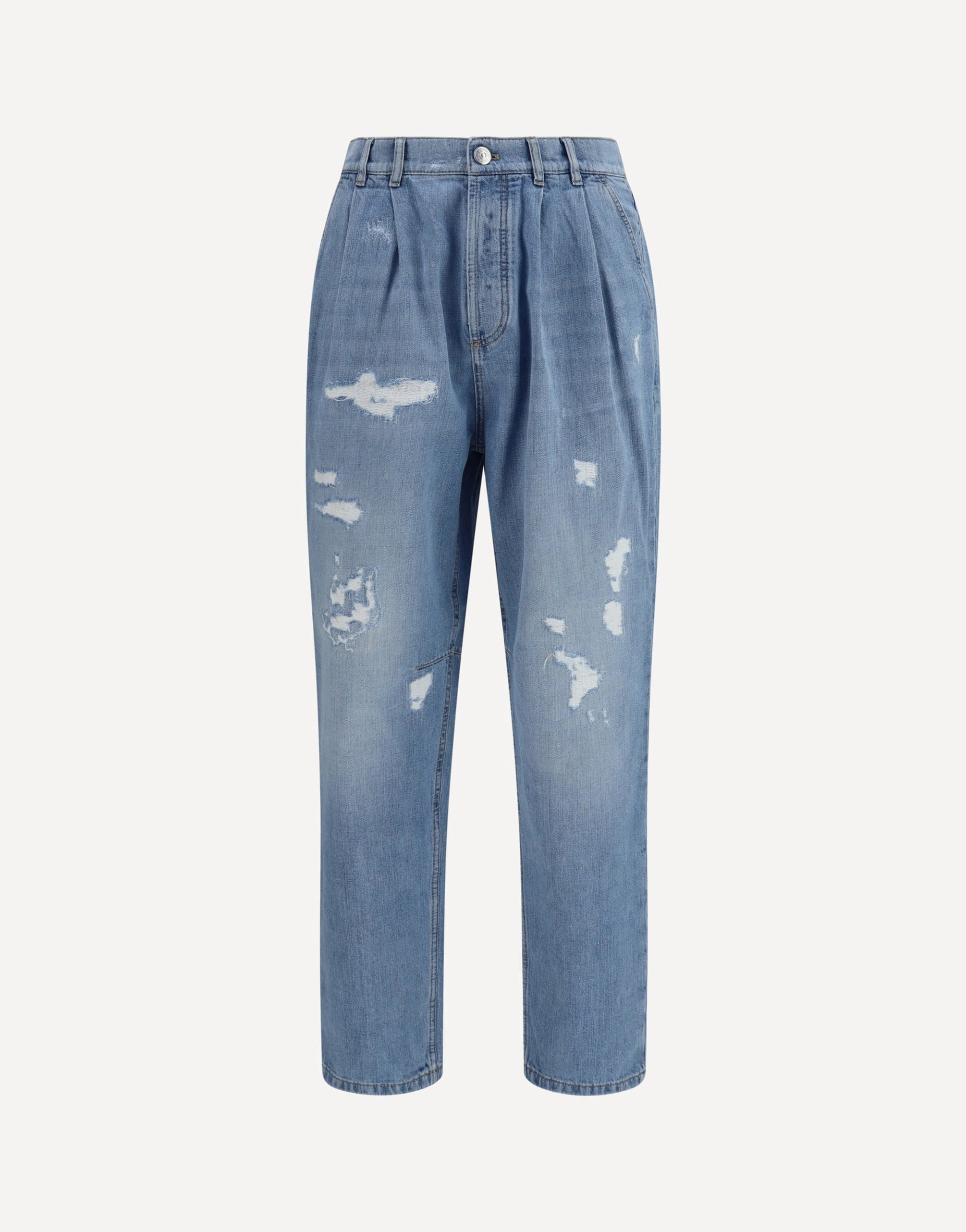 Brunello Cucinelli Worn-Effect Jeans