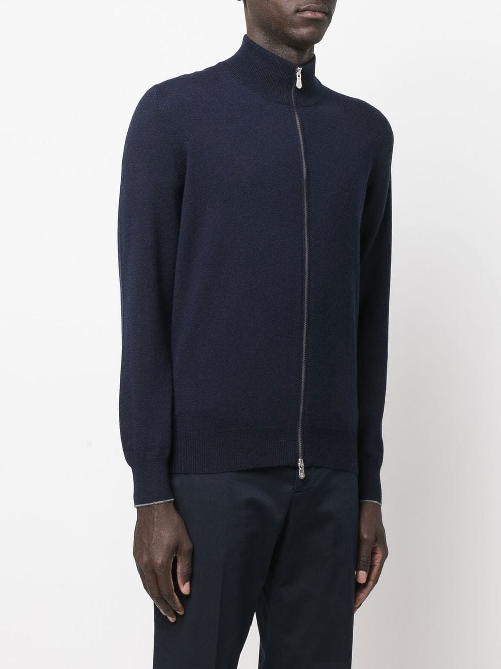 Brunello Cucinelli Zip-Up Cashmere Sweater