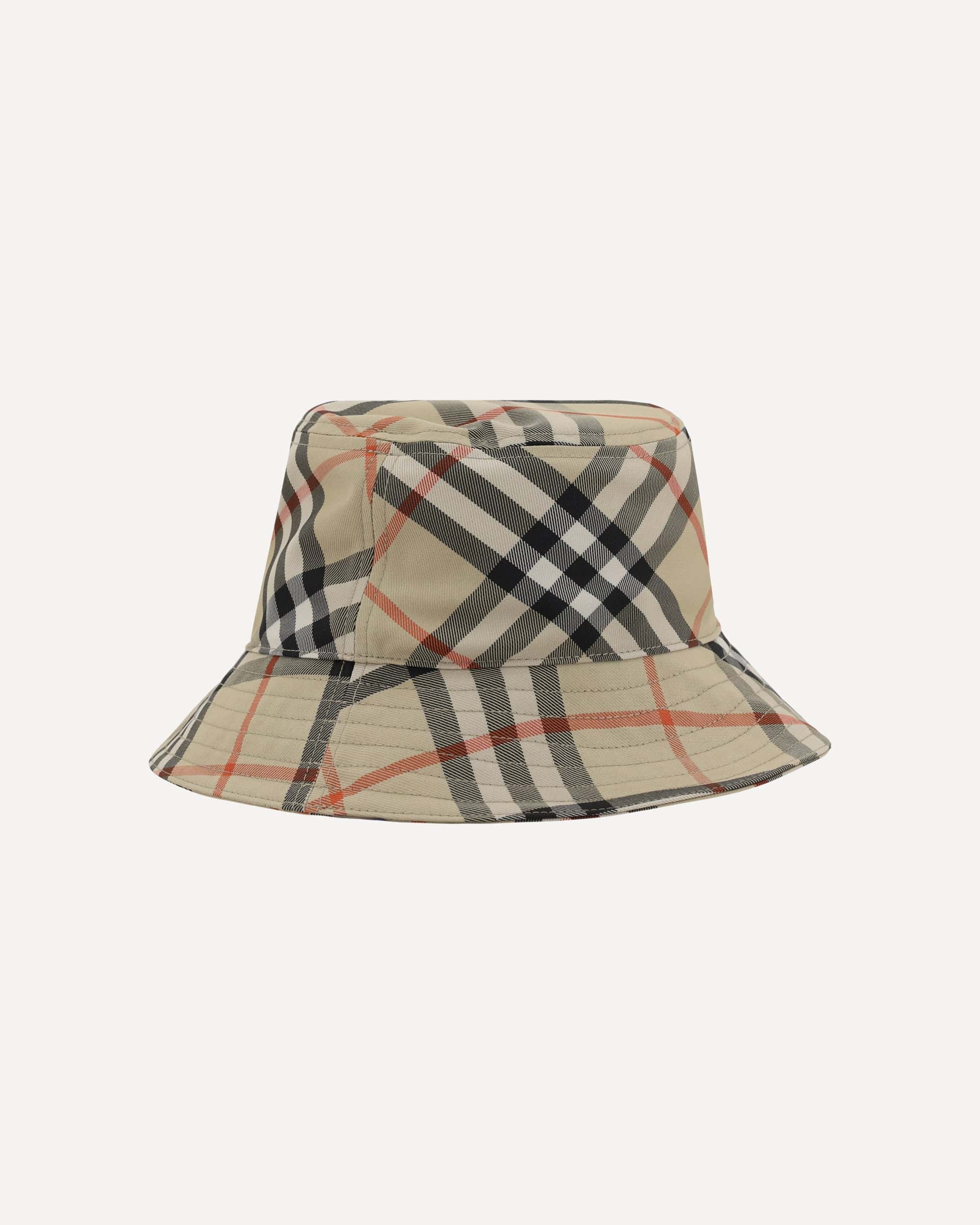 Burberry Archive Check Fischerhut - alternate view