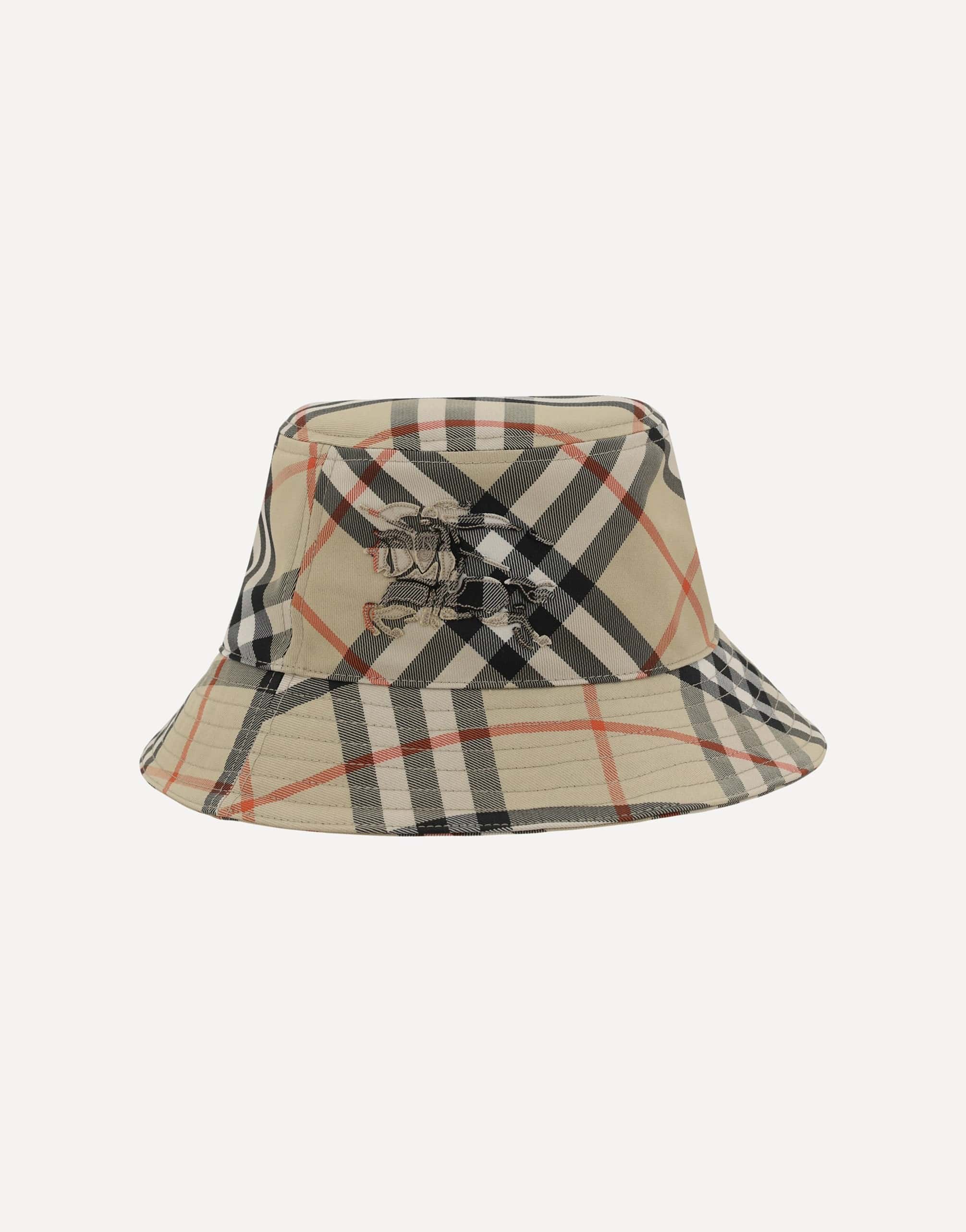 BURBERRY チェック柄 帽子 バケハ バケットハット L Burberry アーカイブチェック バケットハット | Sendegaro JP