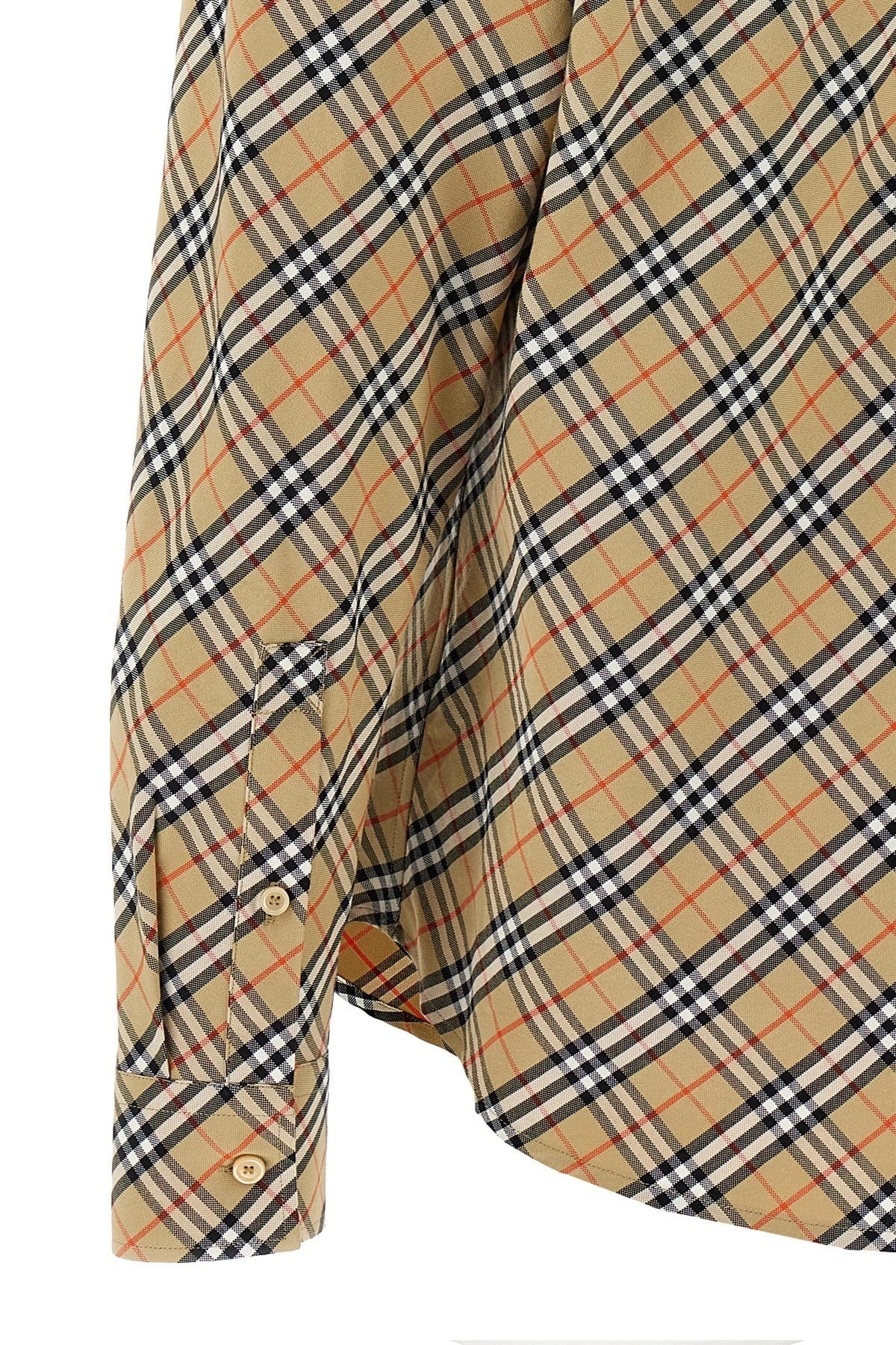 Burberry Burberry Beige Check Shirt