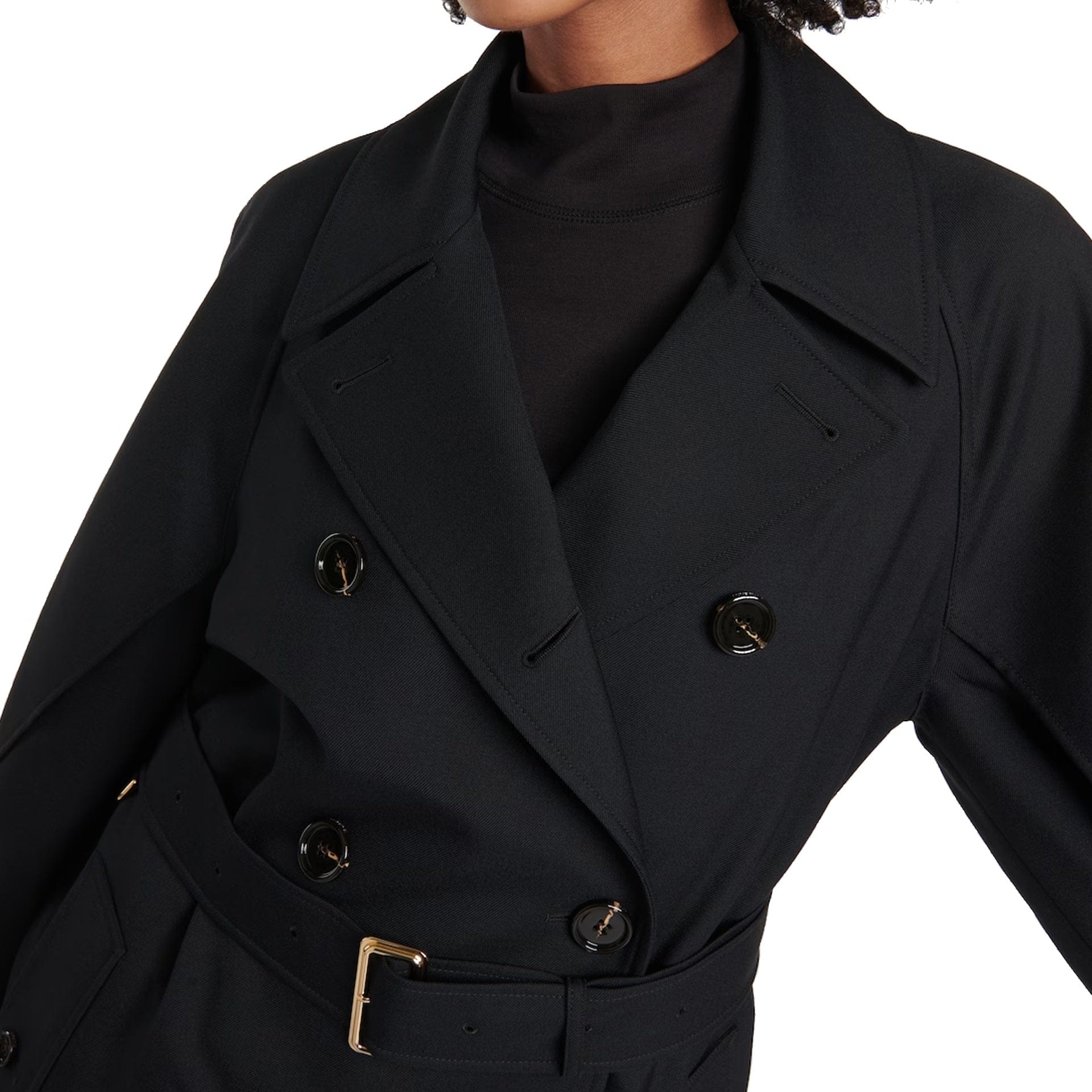 Burberry Casaco Trench de Lã Blend | Sendegaro BR