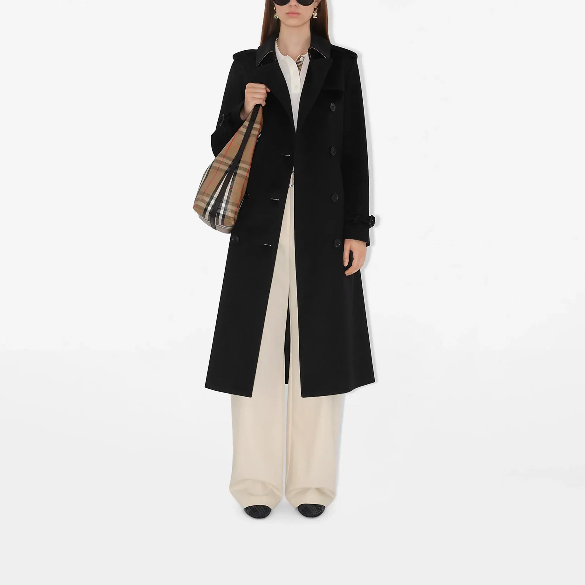 Burberry Cashmere Kensington Trench Coat