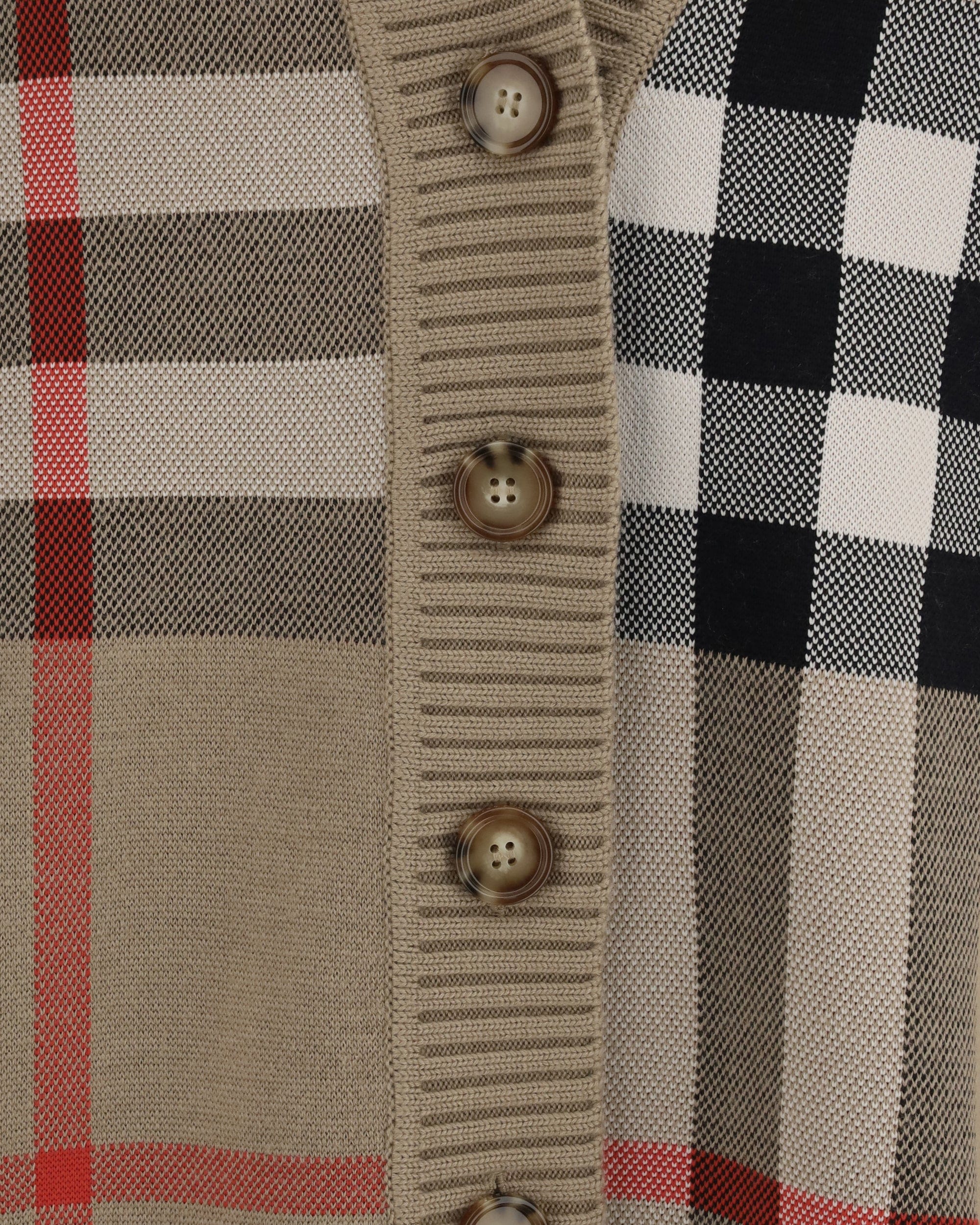 Burberry Check Archive Wool Sweater