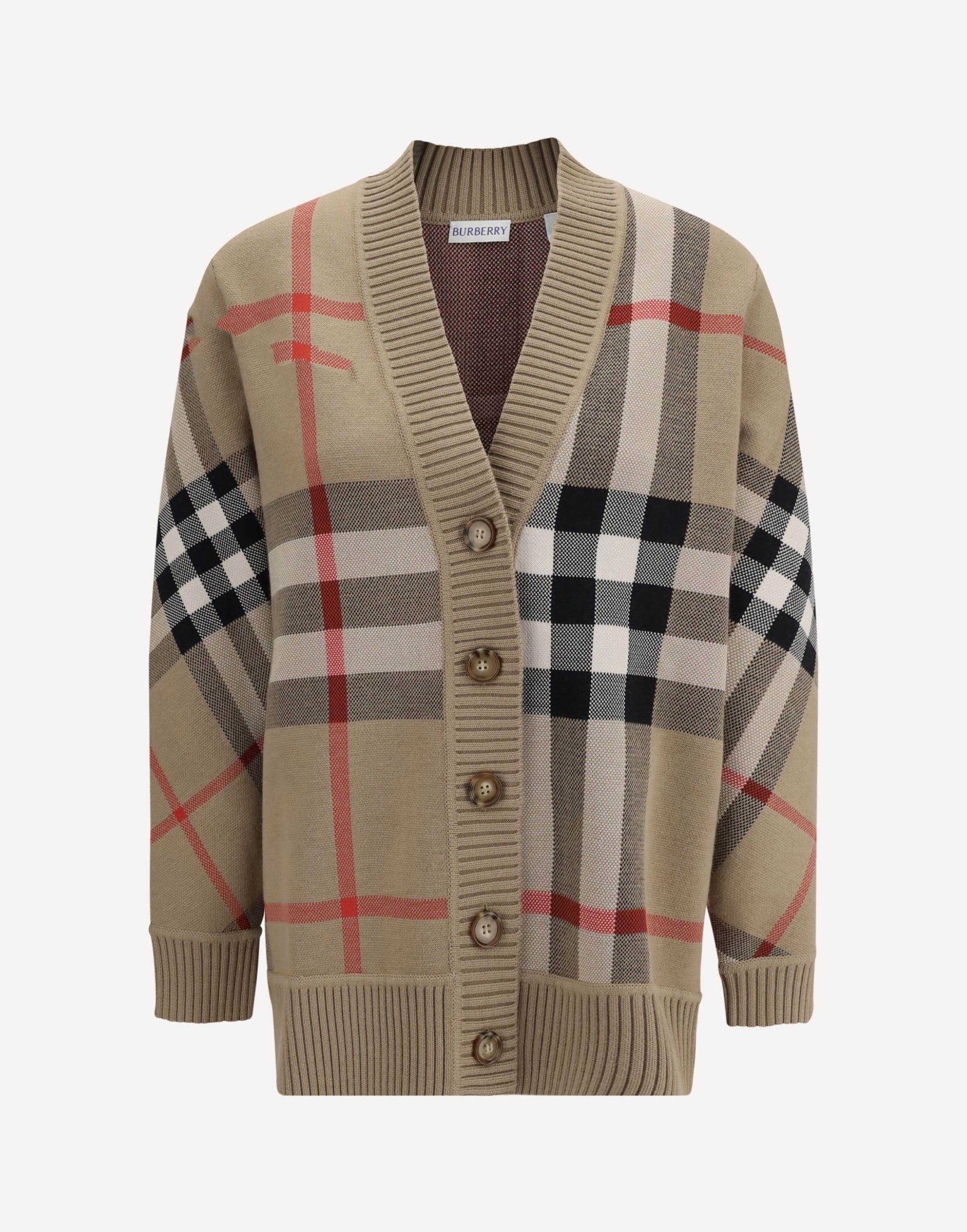 Burberry Check Archive Wool Sweater | Sendegaro BR