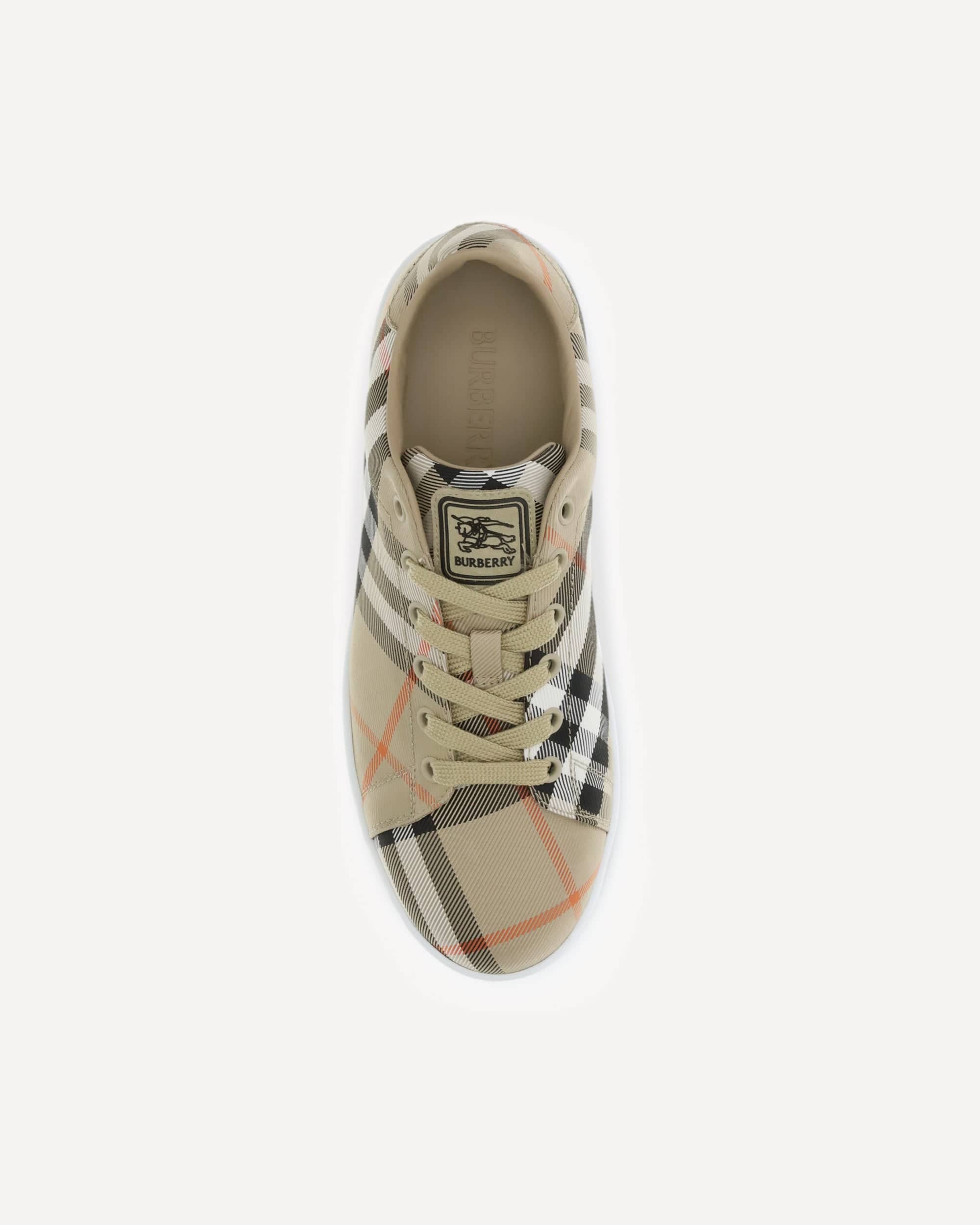 Burberry Check Canvas Set Sneakers | Sendegaro KR