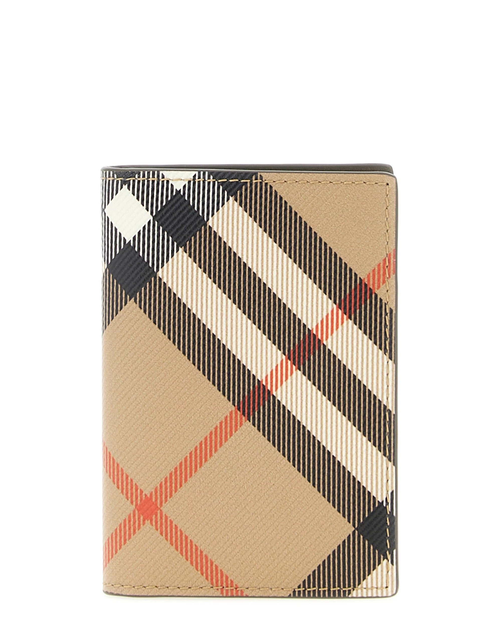 Burberry Check Card Holder