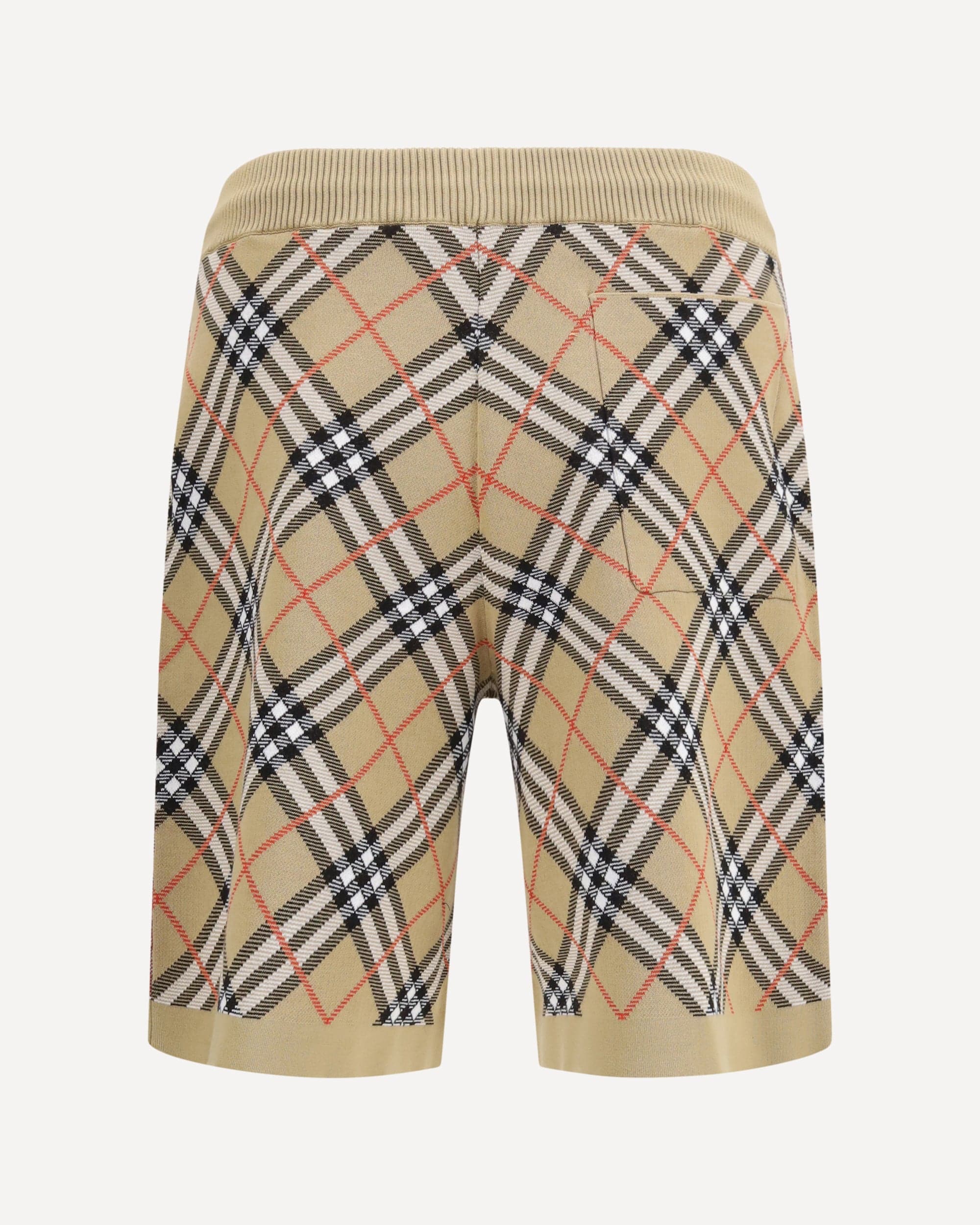 Burberry Burberry Check Cotton Blend Shorts