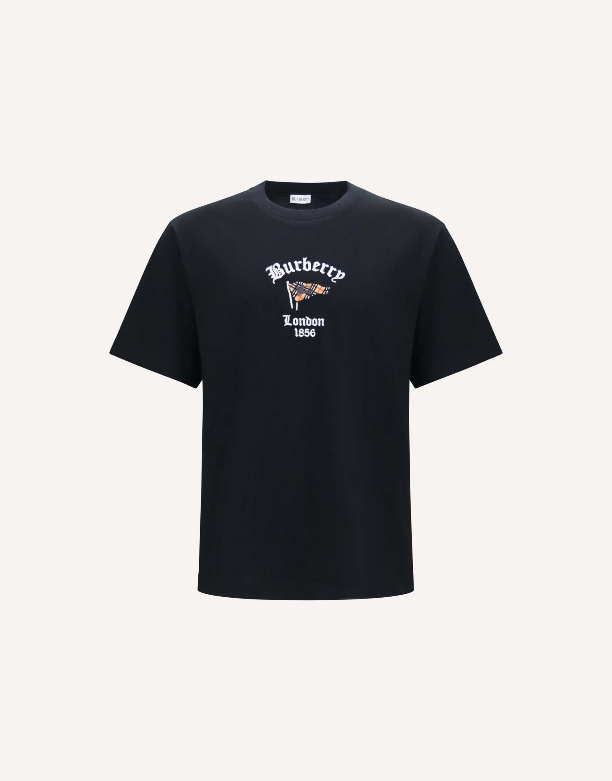 Burberry Check Cotton T-Shirt