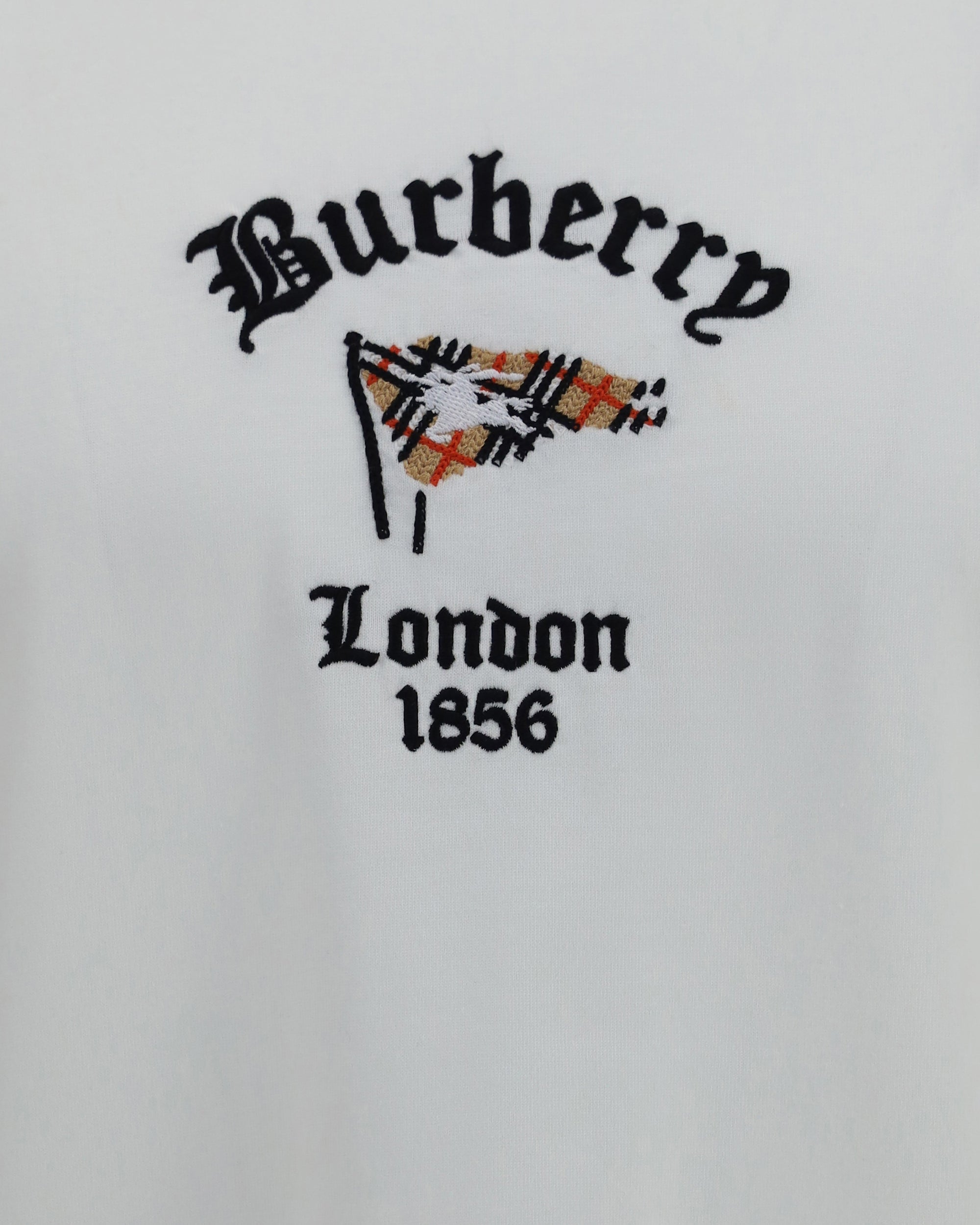 Burberry Check Cotton T-Shirt