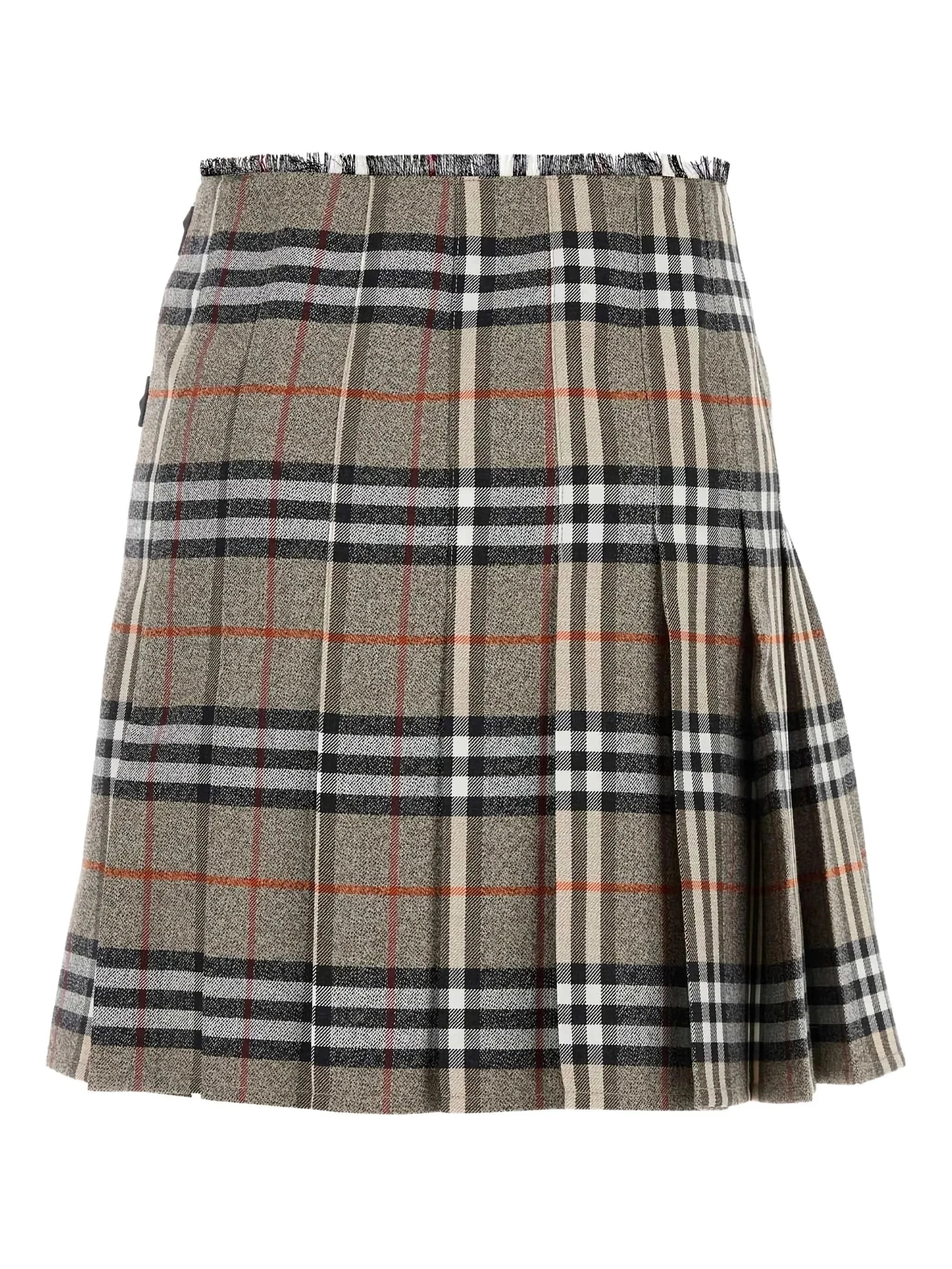 BURBERRY バーバリースカート　バーバリーチェック　バーバリーミニスカート バーバリー チェック ミニキルトスカート | Sendegaro JP